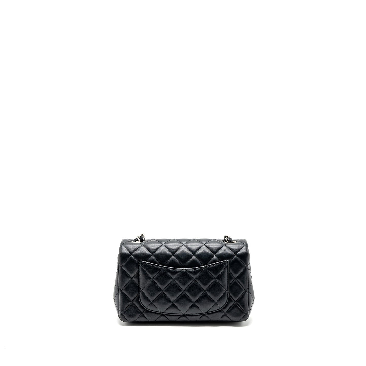 Chanel Classic Rectangular Flap Lambskin SHW Black Shoulder Bag