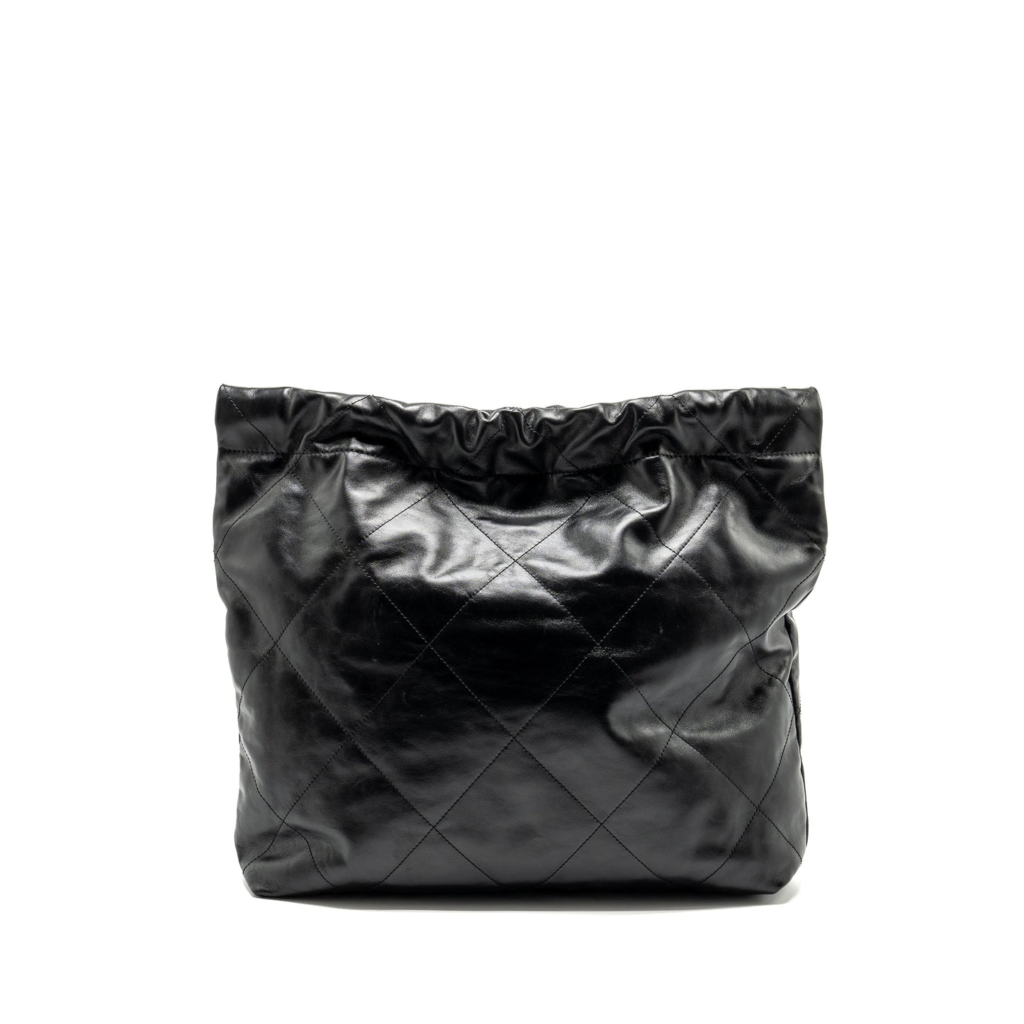 Chanel 22 Calfskin So microchip Black Handbag