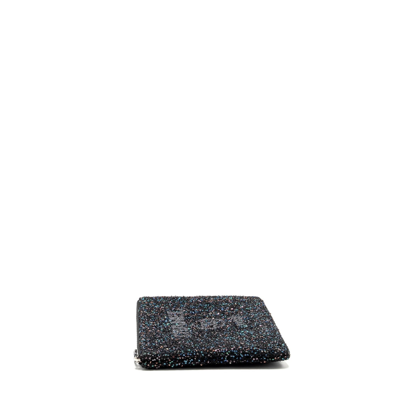 Chanel 20A Deauville Sequins Calfskin SHW Multicolour Black Handbag