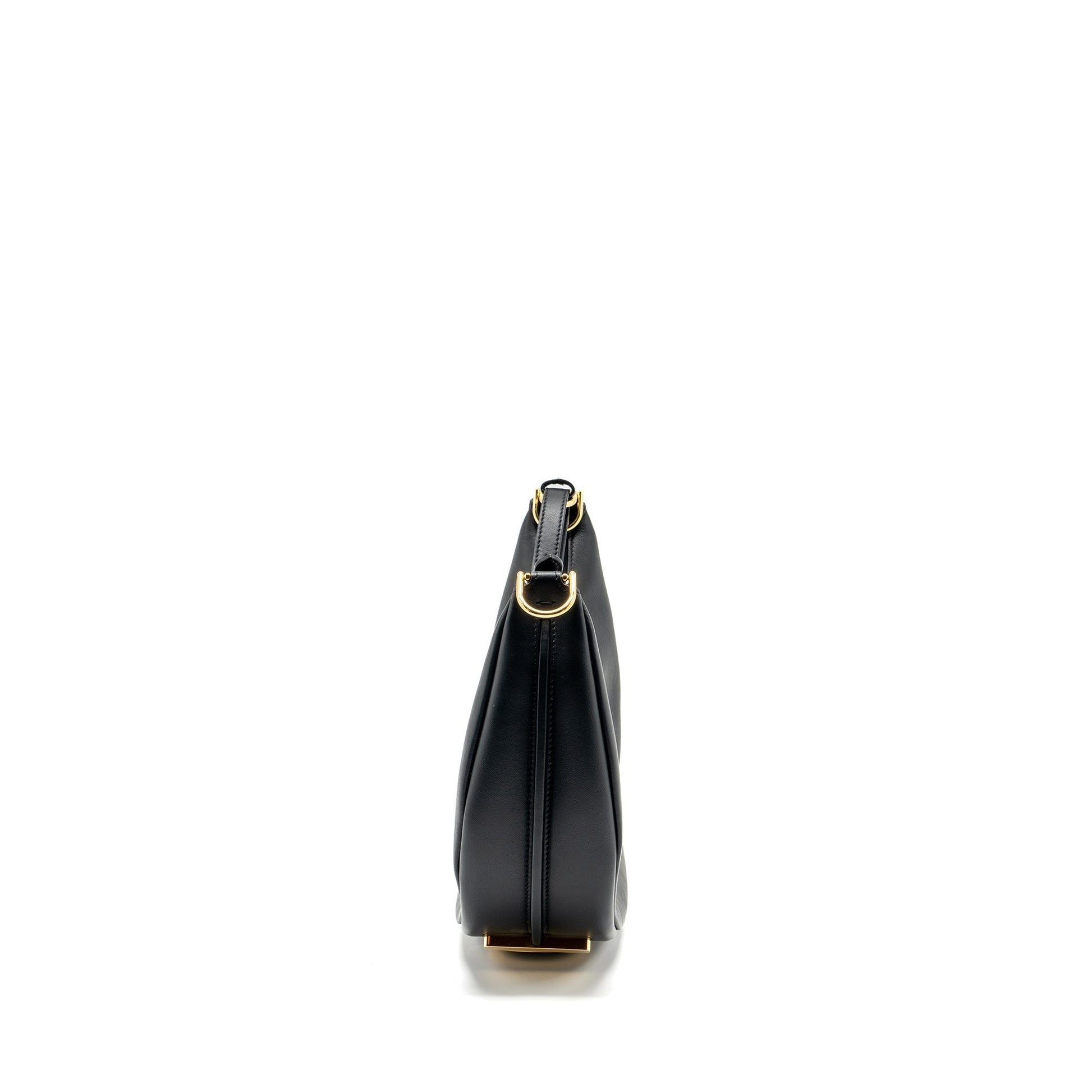 Fendi graphy Purse Calfskin Black Small Travel Bag