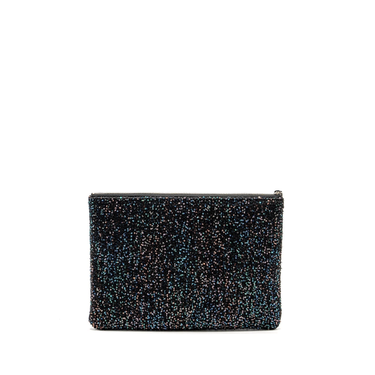 Chanel 20A Deauville Sequins Calfskin SHW Multicolour Black Handbag