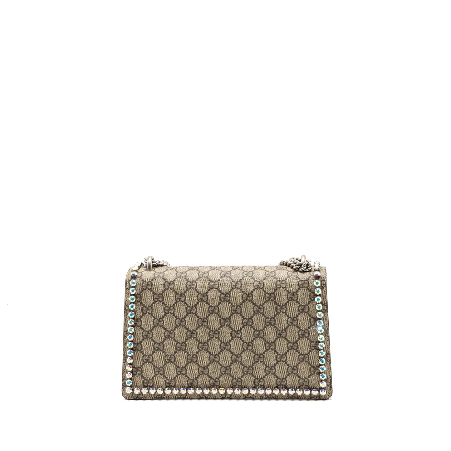 Gucci Dionysus Shoulder Bag Supreme Pink Limited Edition Canvas Suede