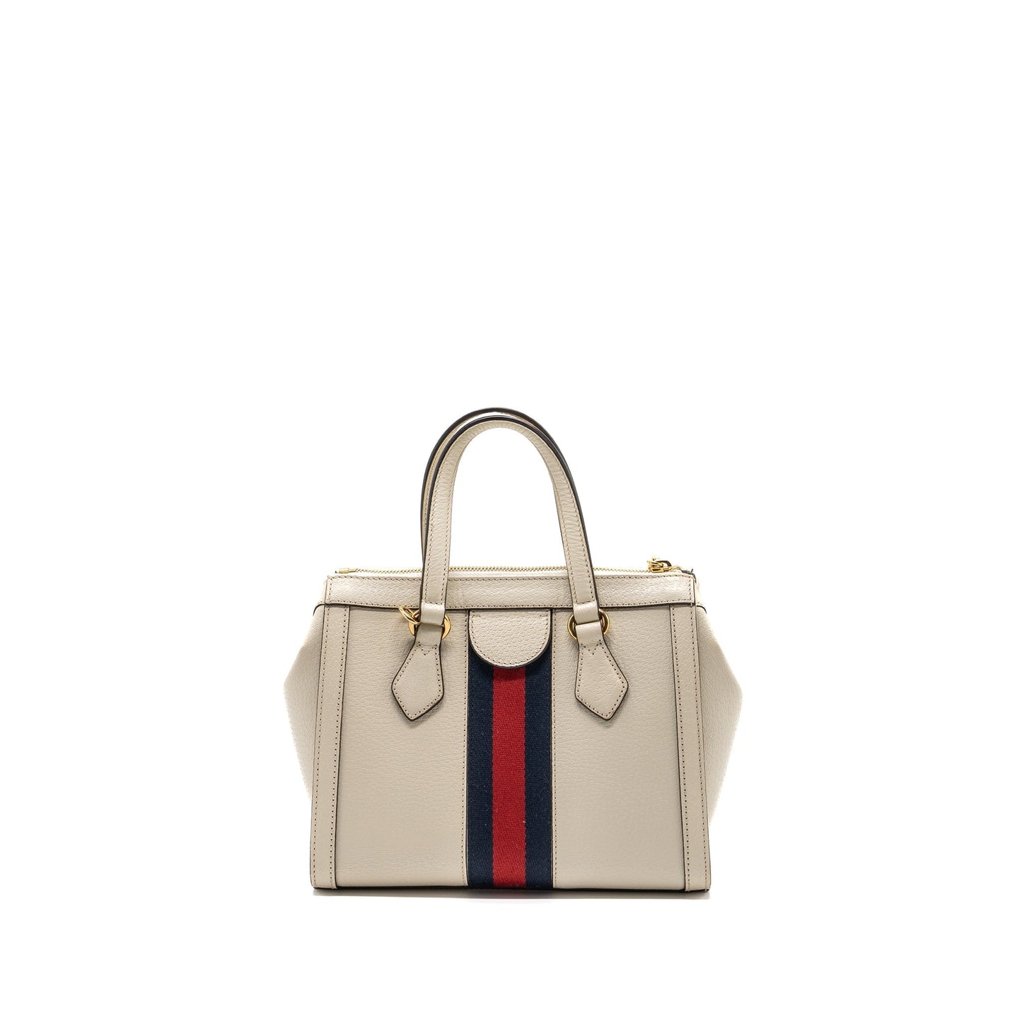 Gucci Ophidia Tote Bag Calfskin Multicolour White Small