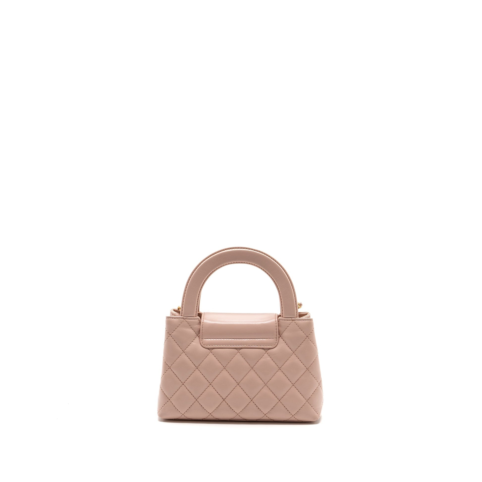 Chanel 23k shopping kelly calfskin GHW Microchip Pink Tote Bag