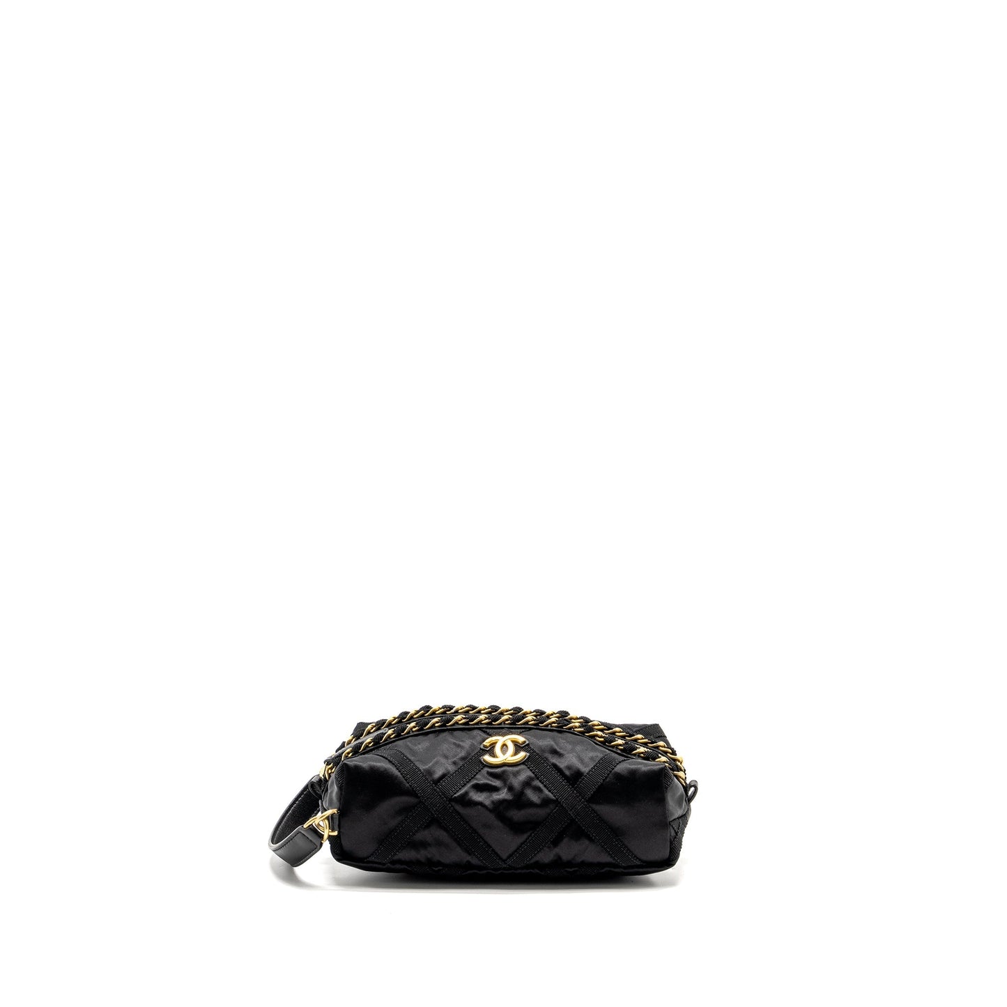 Chanel 22p leep Mask Nylon GHW Black Travel Bag