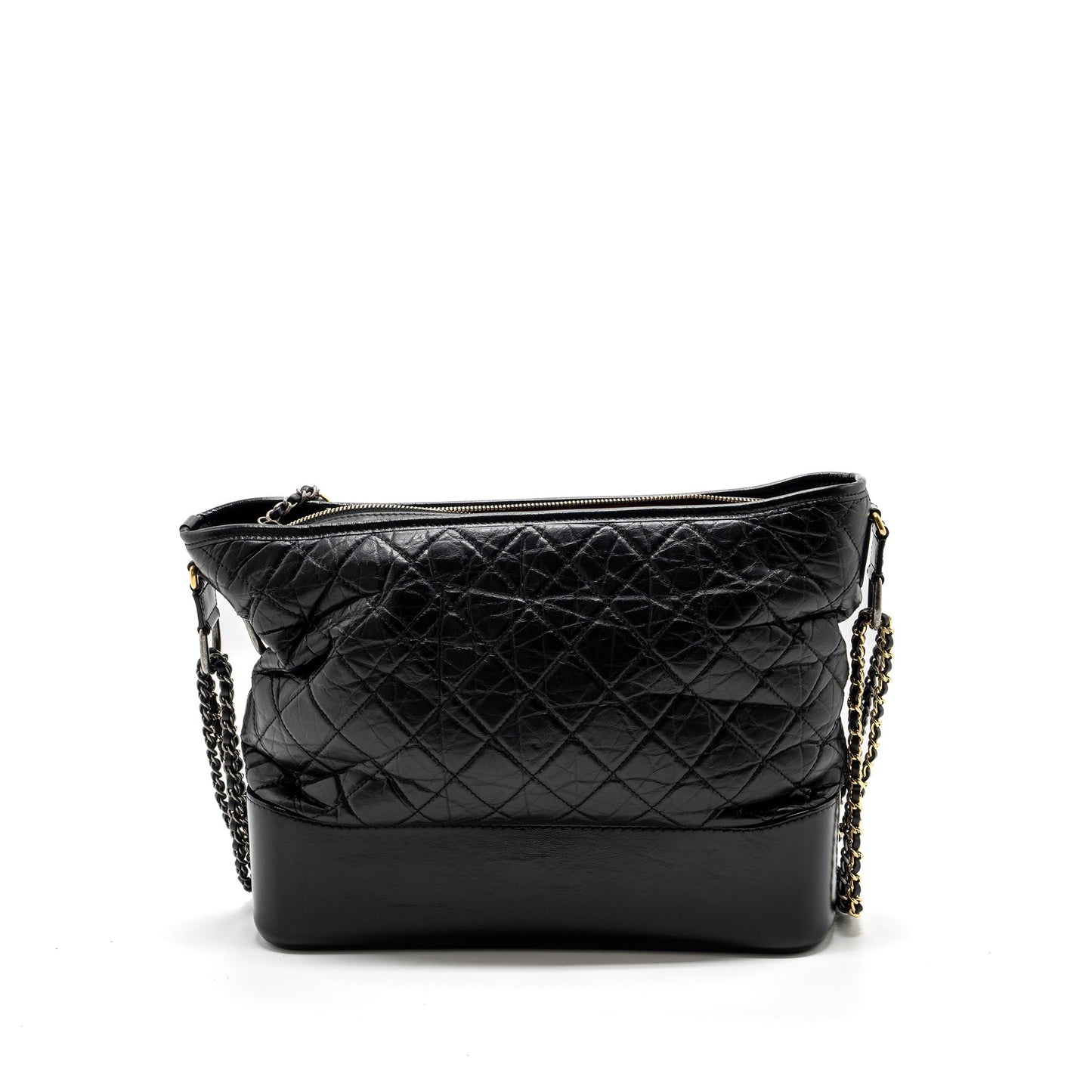 Chanel Maxi Gabrielle Hobo Calfskin Hardware Multicolour Black Shoulder Bag