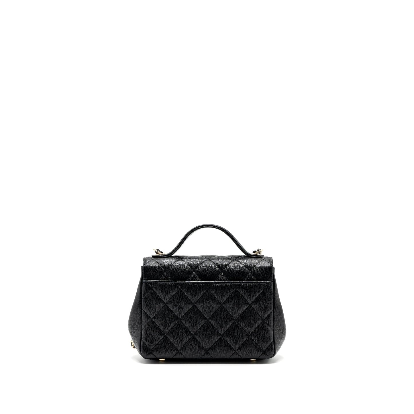 Chanel business affinity caviar LGHW microchip Black Small Handbag Microchip 1