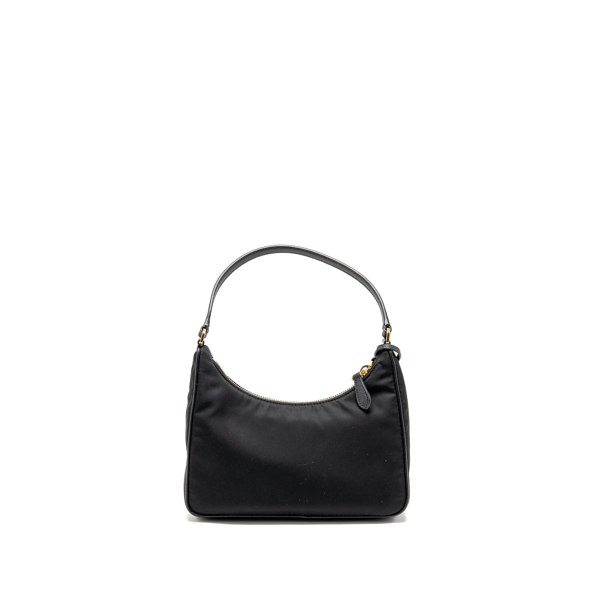 Prada Reedition Purse Handbag Nylon Black Travel Bag