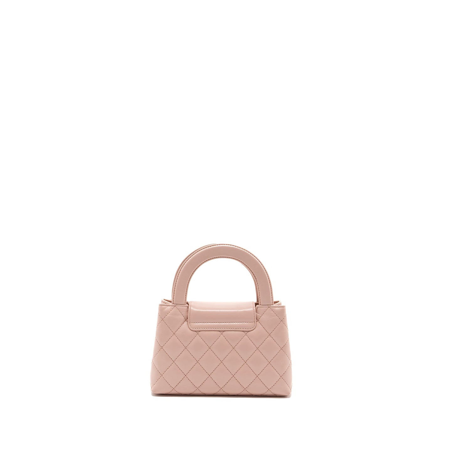 Chanel 23k Shopping Calfskin Light GHW Microchip Pink Tote Bag