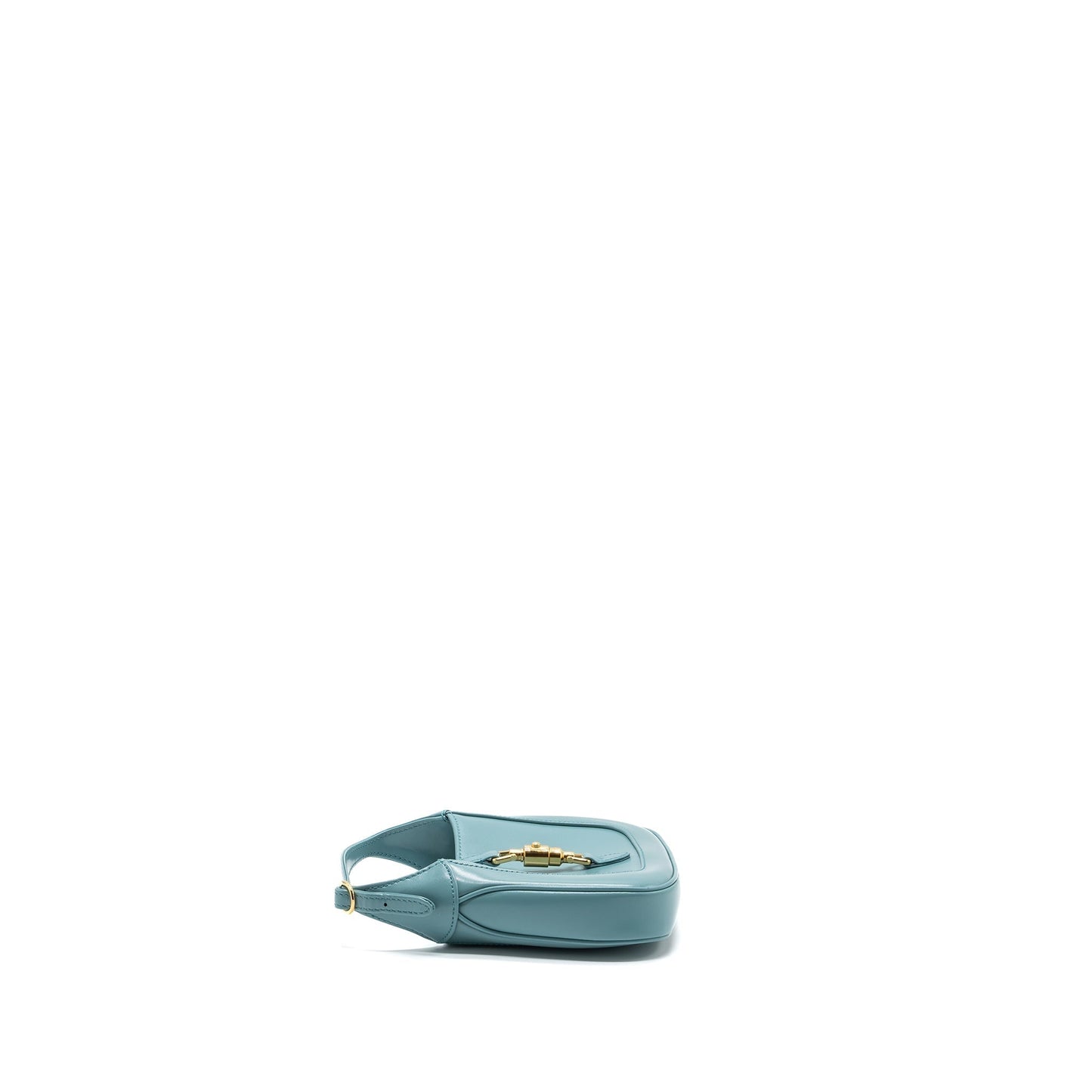 Gucci Jackie Shoulder Bag Leather Blue