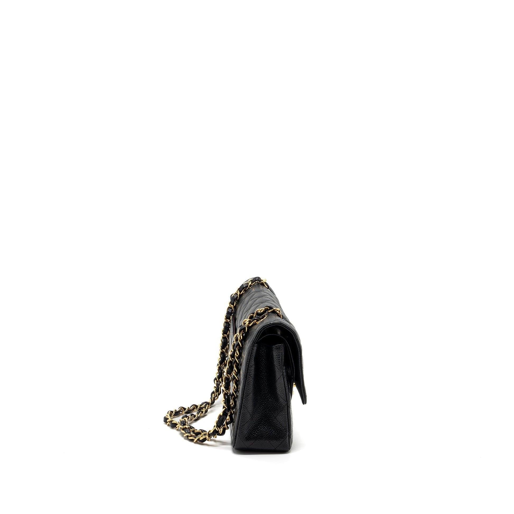Chanel classic double flap caviar GHW Shoulder Bag