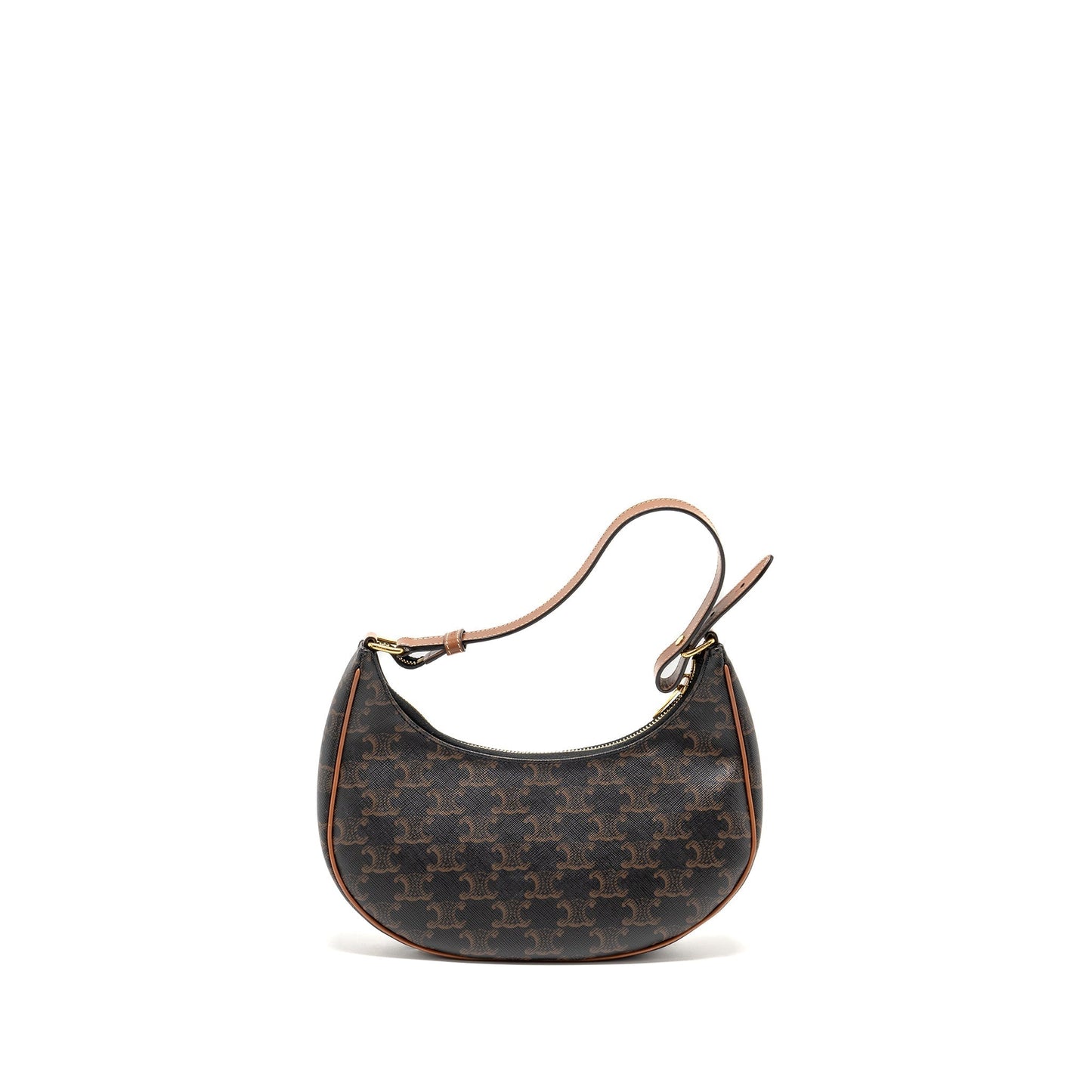 Luxury Ava Bag Triomphe Ghw Canvas Tan Travel Bag
