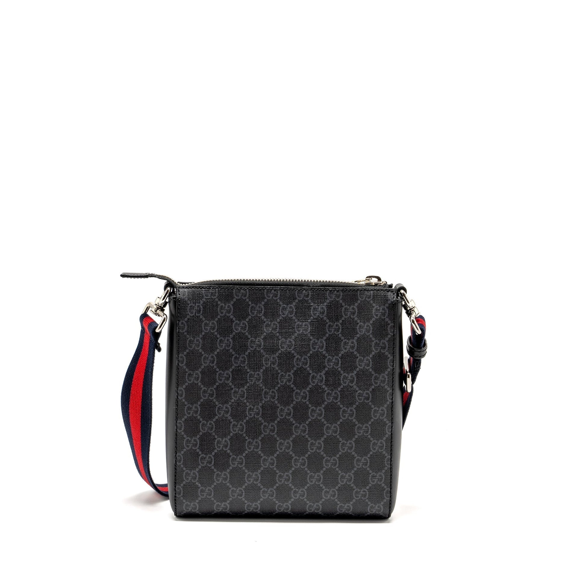 Gucci Messenger Bag Supreme Multicolour Shw Canvas Black Travel Bag