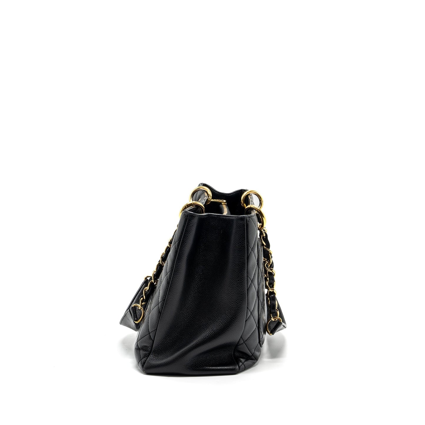 Chanel grand shopping caviar GHW Black Tote Bag Caviar Ghw