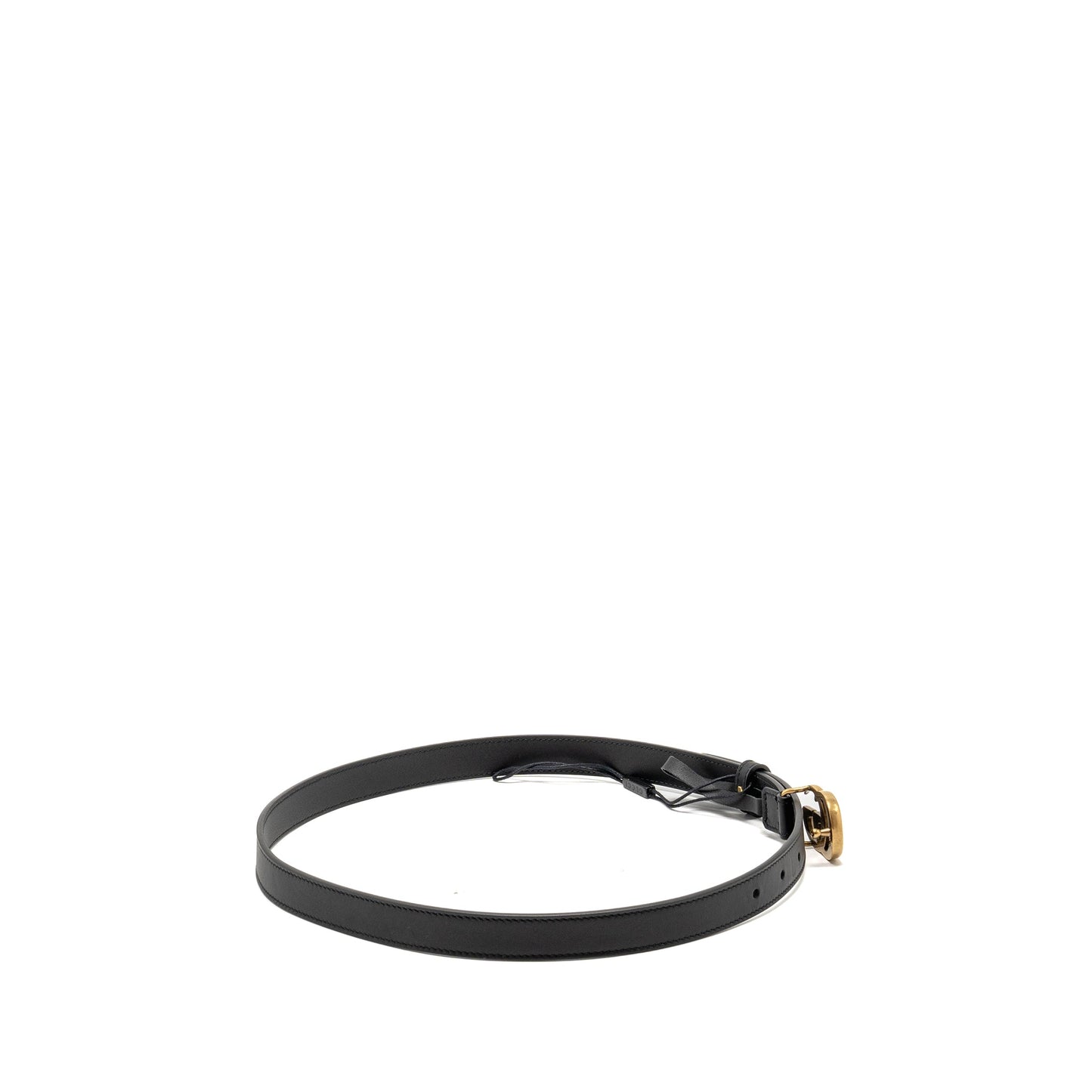 Gucci Size Marmont Thin Belt Handbag Black Accessory Ghw 1
