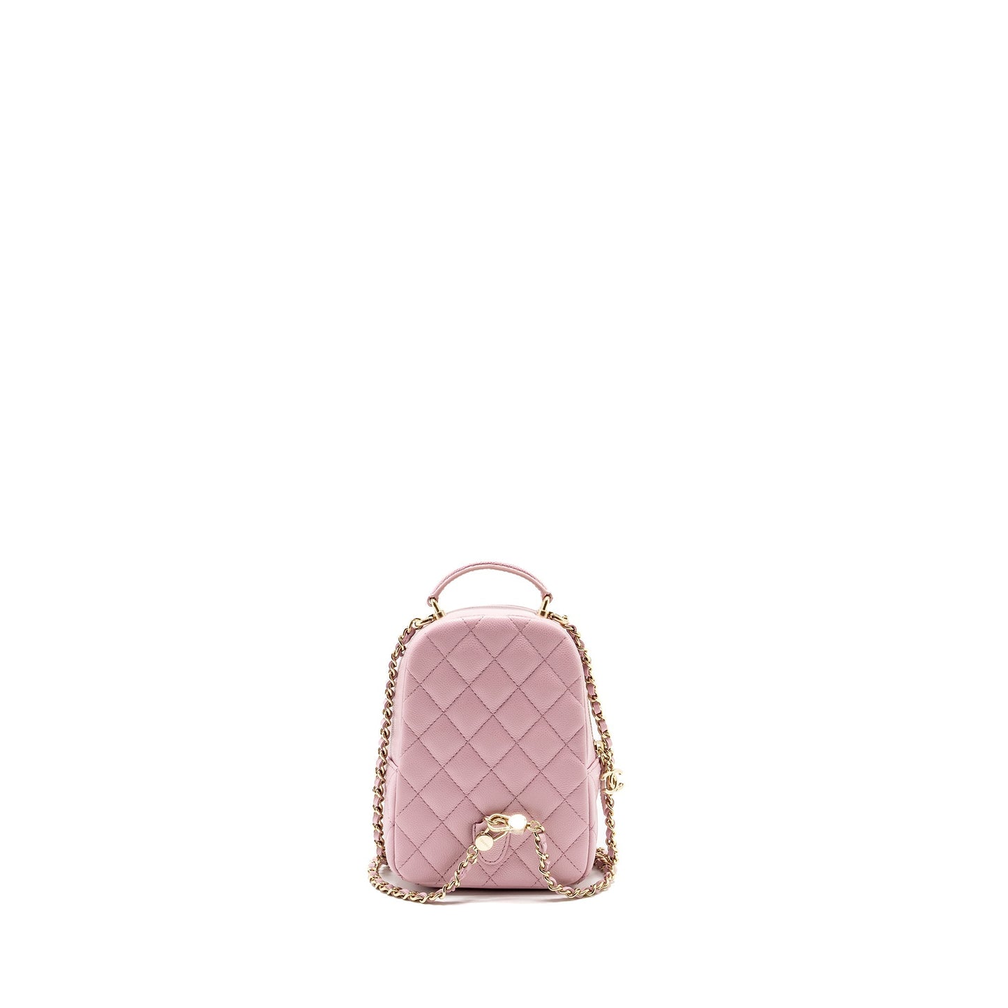 Chanel 24p Classic Backpack Shiny Grained Calfskin