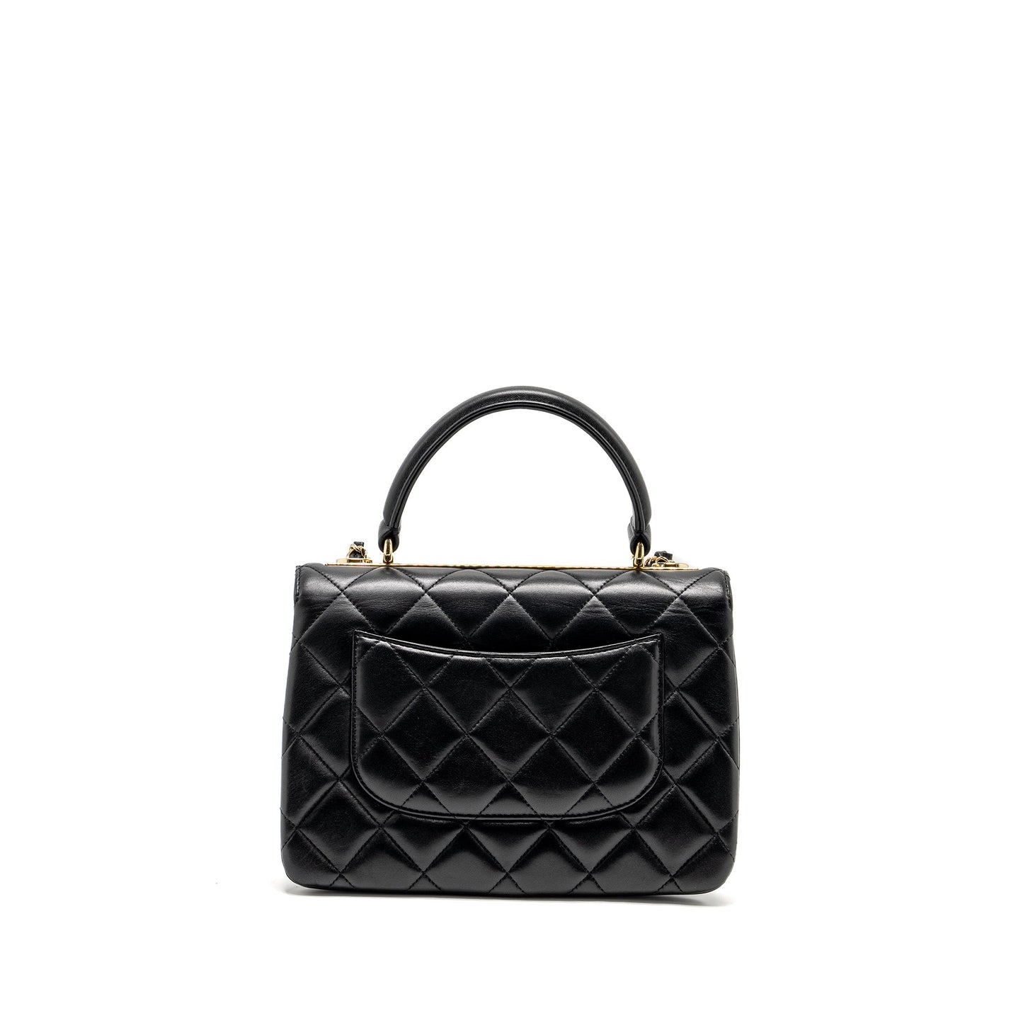 Chanel Trendy CC flap Lambskin GHW Black Small Shoulder Bag