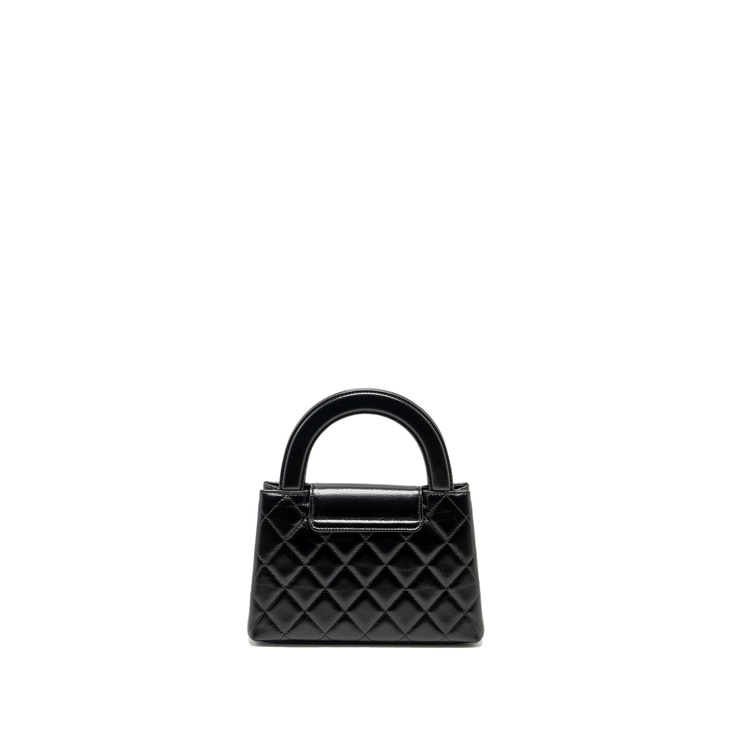 Chanel Kelly Shopping Calfskin GHW Microchip Black Tote Bag Microchip 2