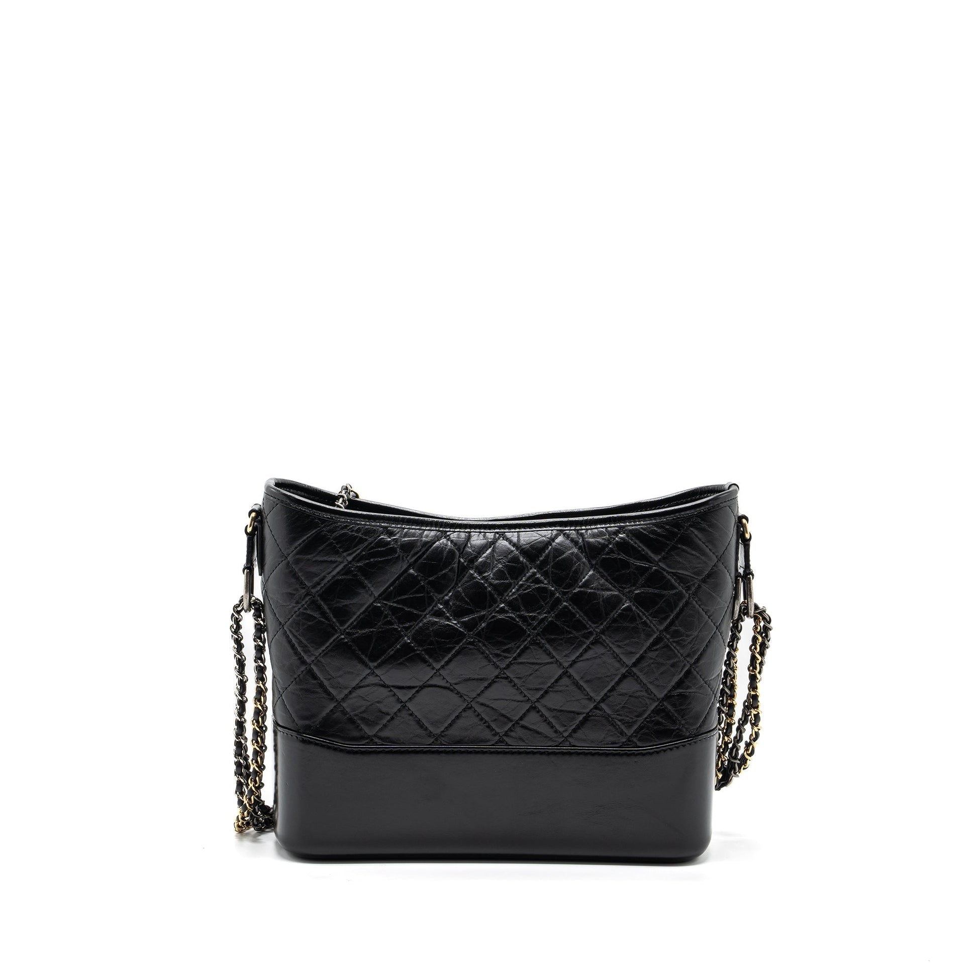 Chanel HOBO CALFSKIN HARDWARE Multicolour Black Shoulder Bag