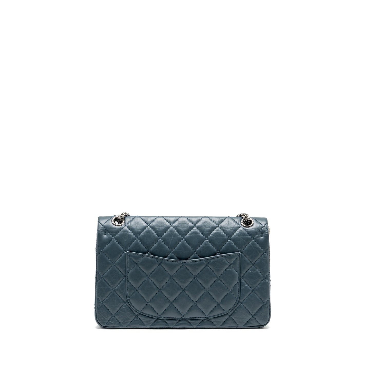 Chanel 2.55 reissue Flap Aged Calfskin Petrol Blue Green Shoulder Bag