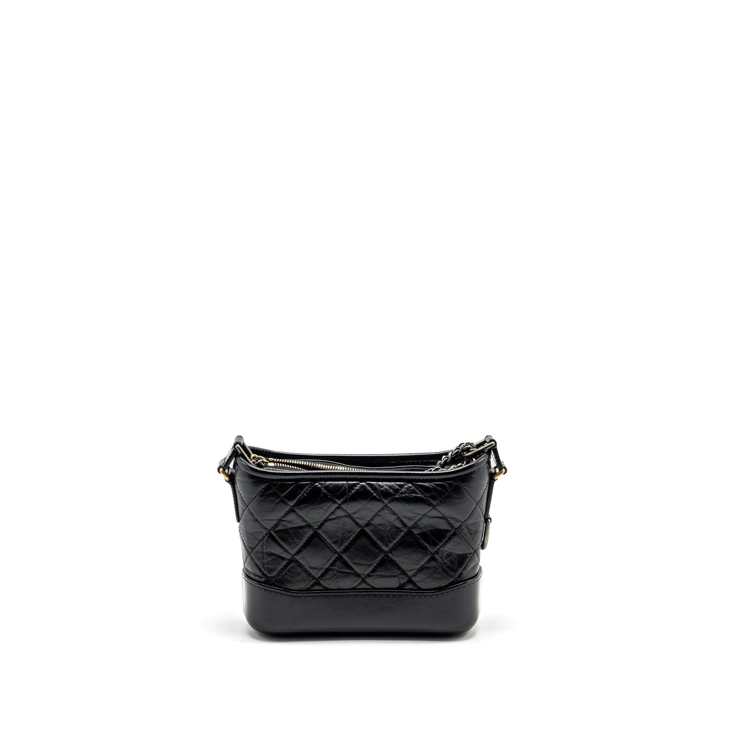 Chanel Gabrielle Hobo Calfskin Hardware Multicolour Black Small Shoulder Bag 4