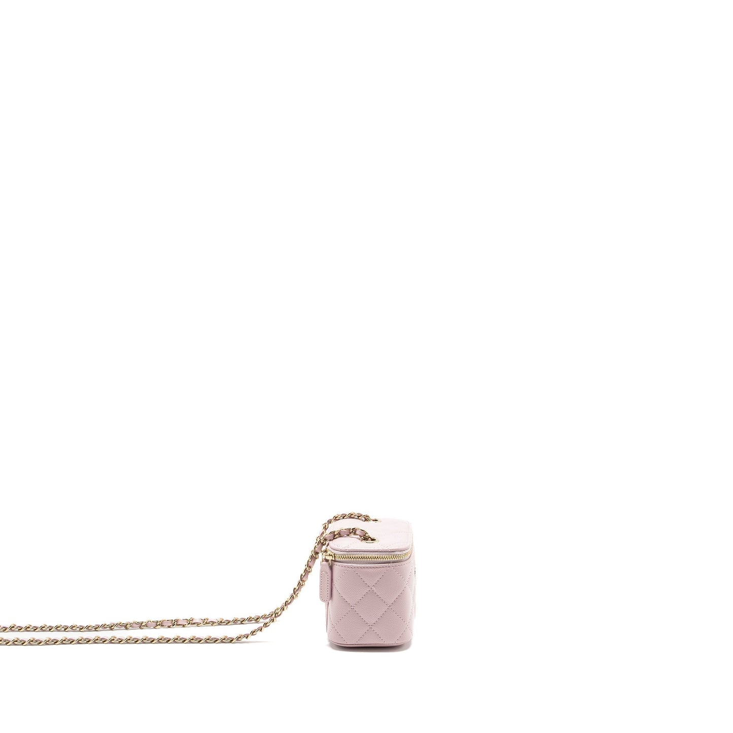 Chanel vanity caviar LGHW Pink Mini Bag Caviar Lghw