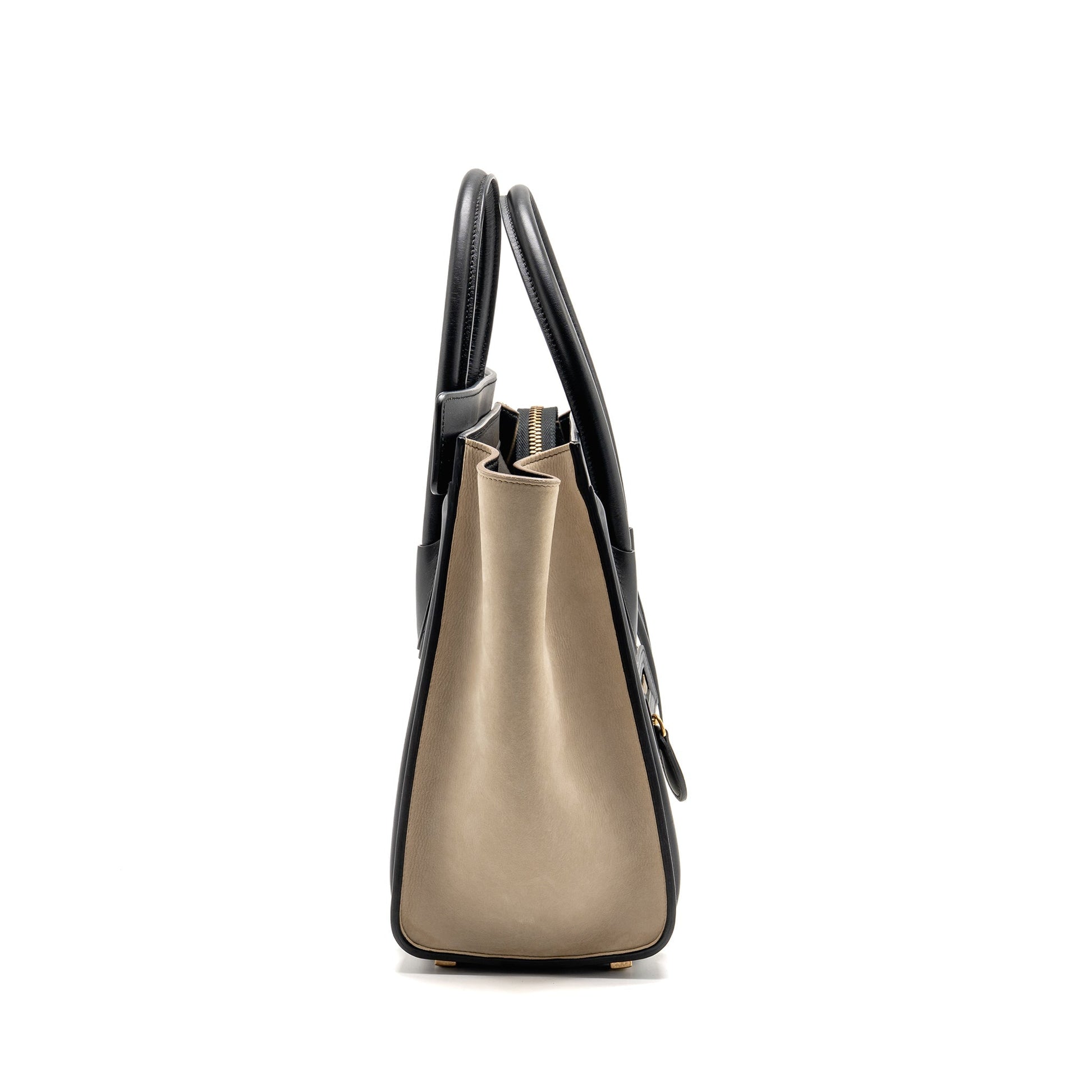 Celine Micro Luggage Purse Calfskin Multicolour Handbag White Travel Bag