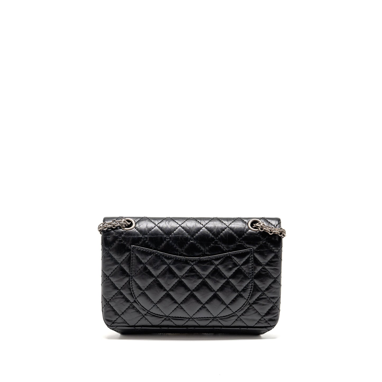 Chanel 2.55 Reissue flap aged calfskin GHW Black Small Shoulder Bag Ghw 4
