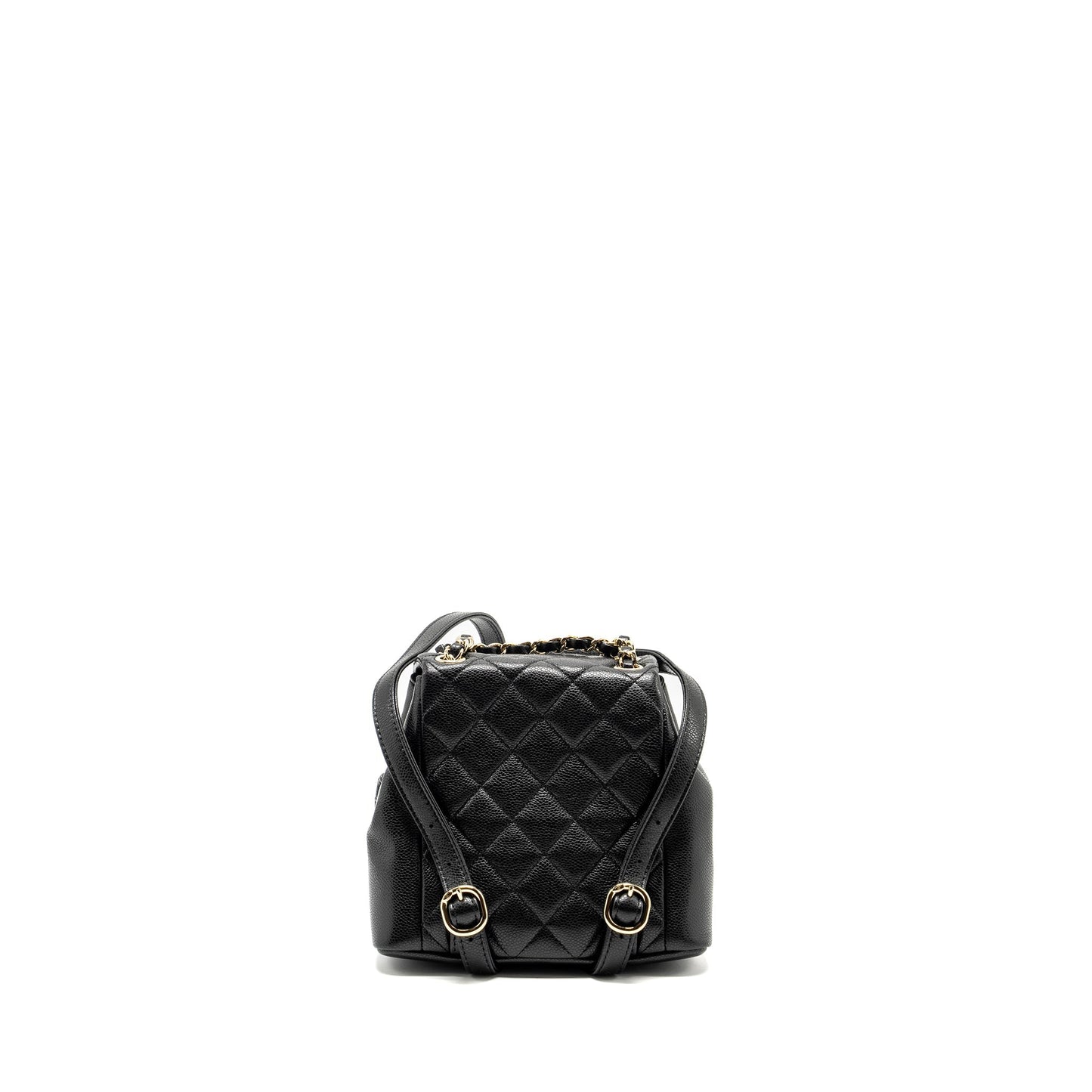 Chanel 24A Duma Backpack Grained Calfskin LGHW Black