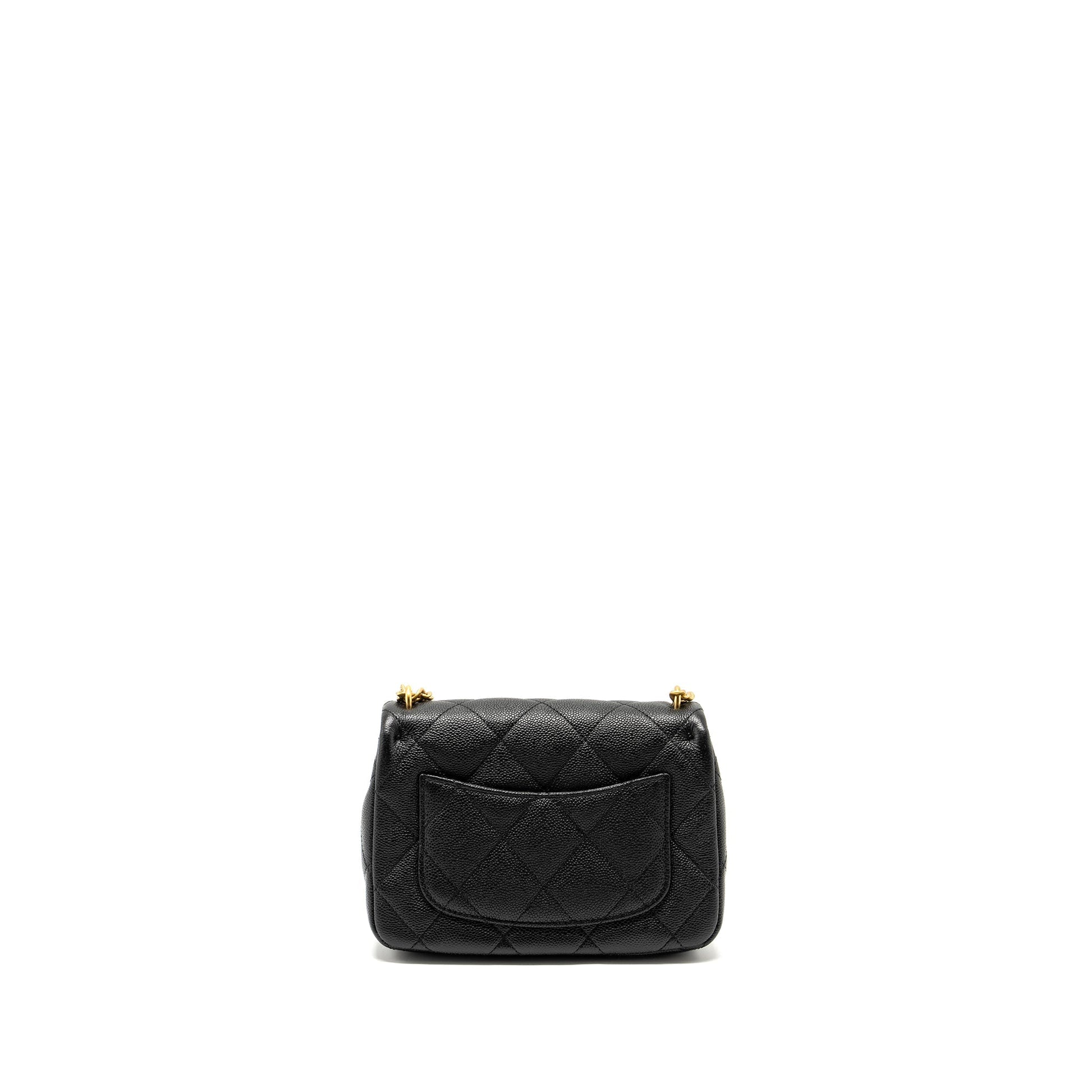 Chanel Coco Love Flap Adjustable Caviar GHW Black Shoulder Bag Microchip 1