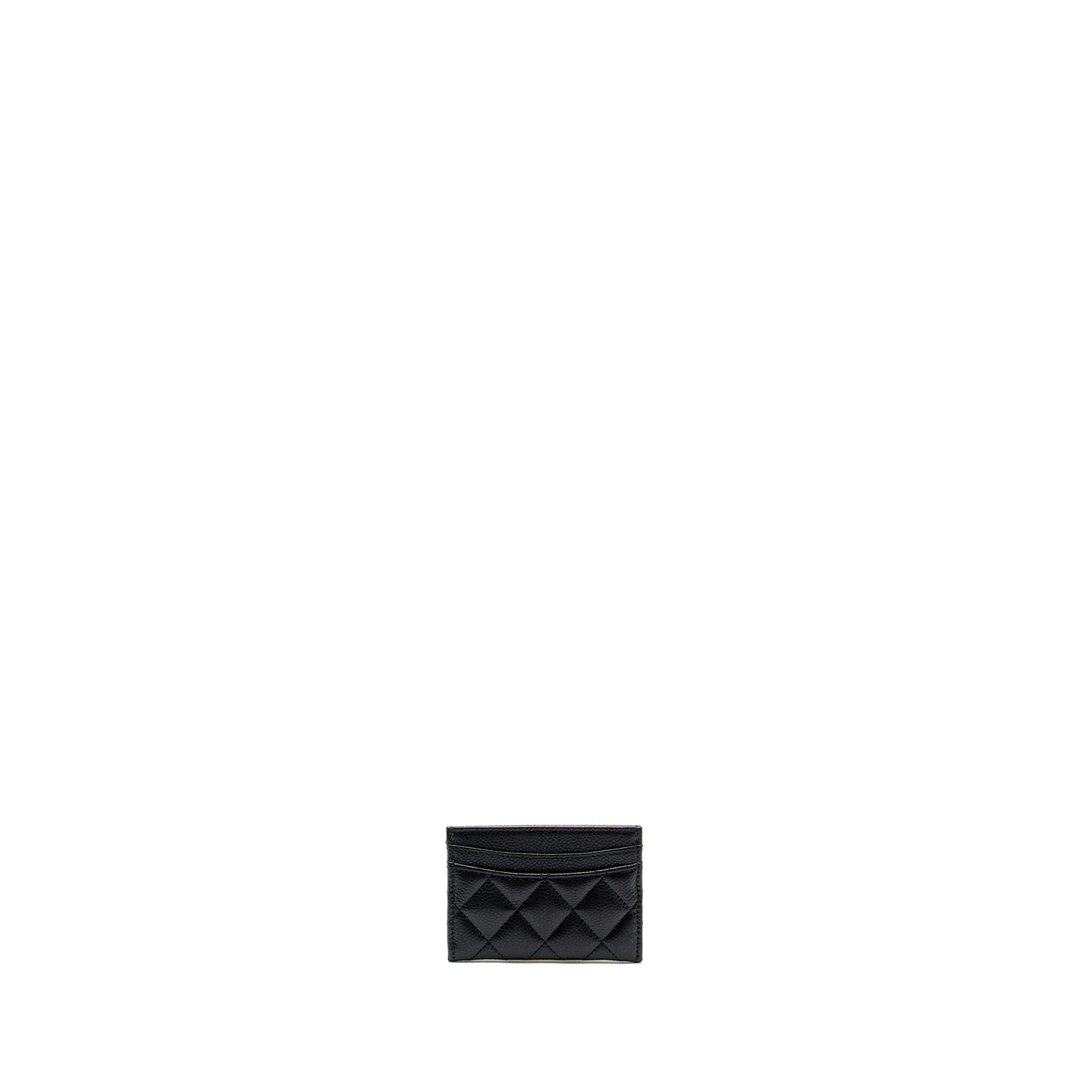 Chanel Classic Card Holder caviar GHW microchip Black Wallet Case Microchip 4