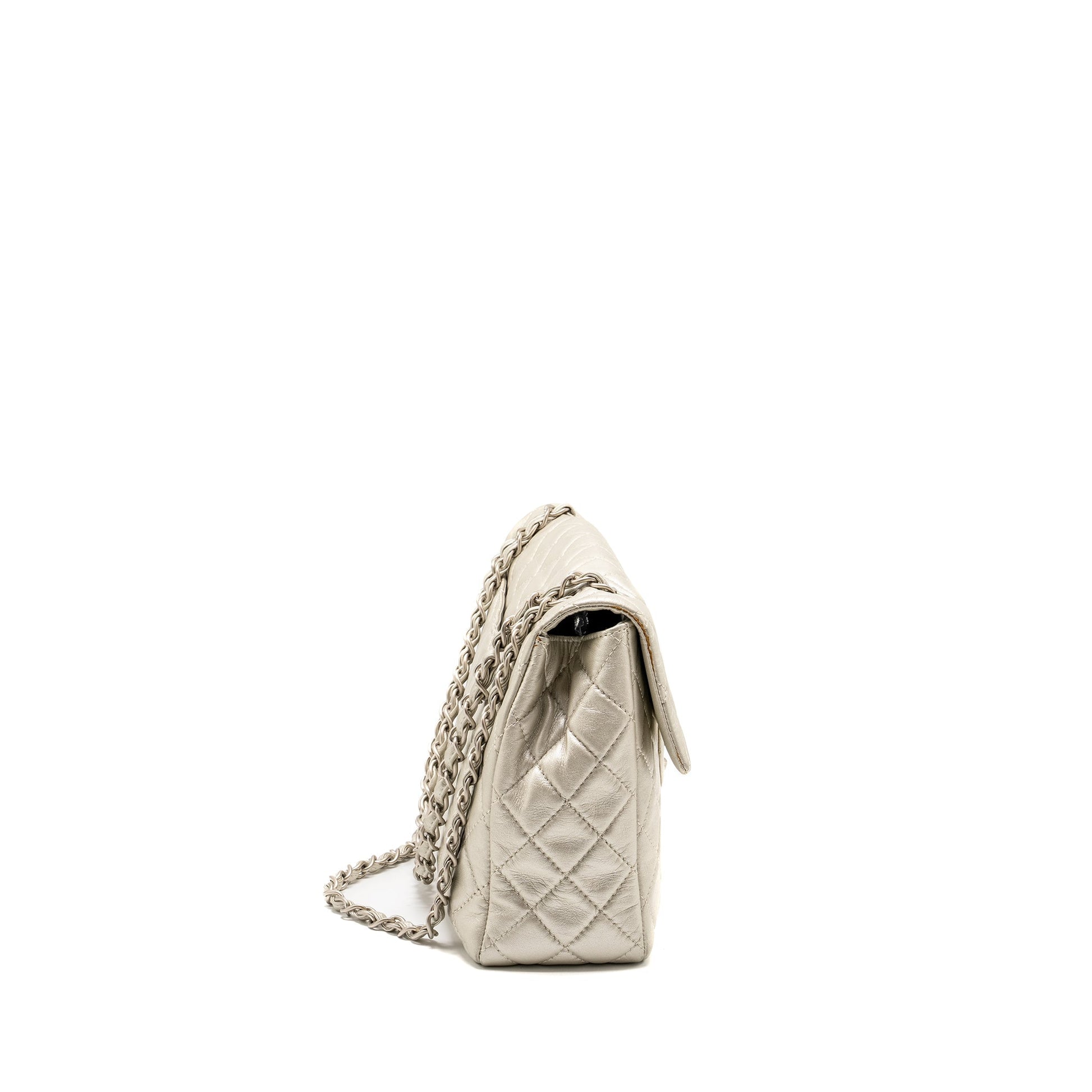Chanel Classic Quilted Flap Lambskin Gold Shoulder Bag