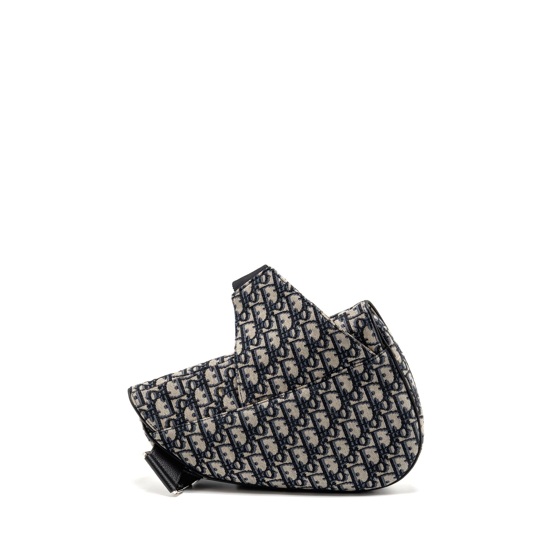 Dior Homme Saddle Purse Oblique Jacquard Multicoloured Hardware Travel Bag