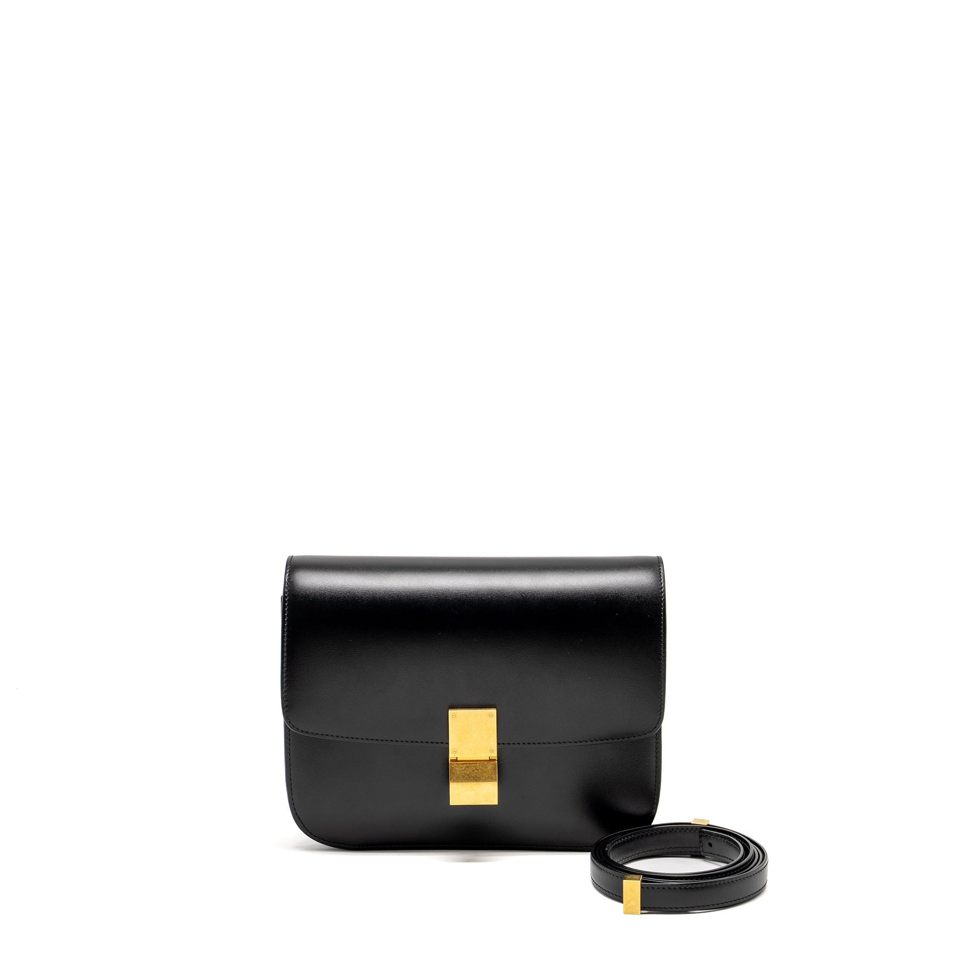 Luxury Classic Box Bag Calfskin Ghw ( Medium Travel Bag