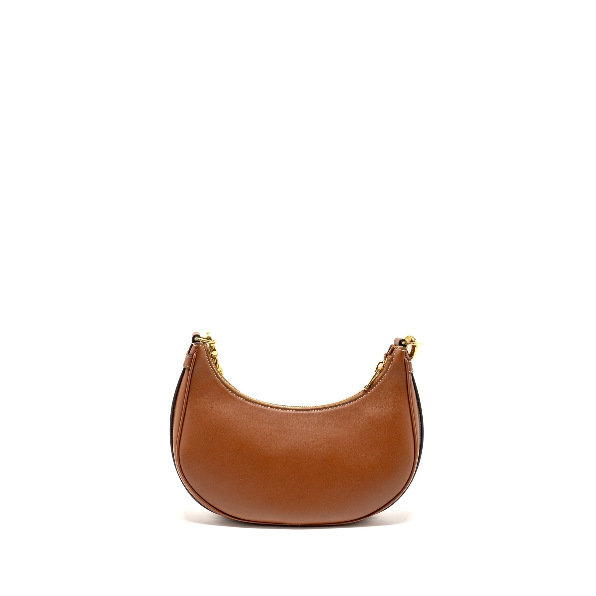 Luxury Ava Strap Bag Smooth Calfskin Ghw Tan Medium Travel Bag