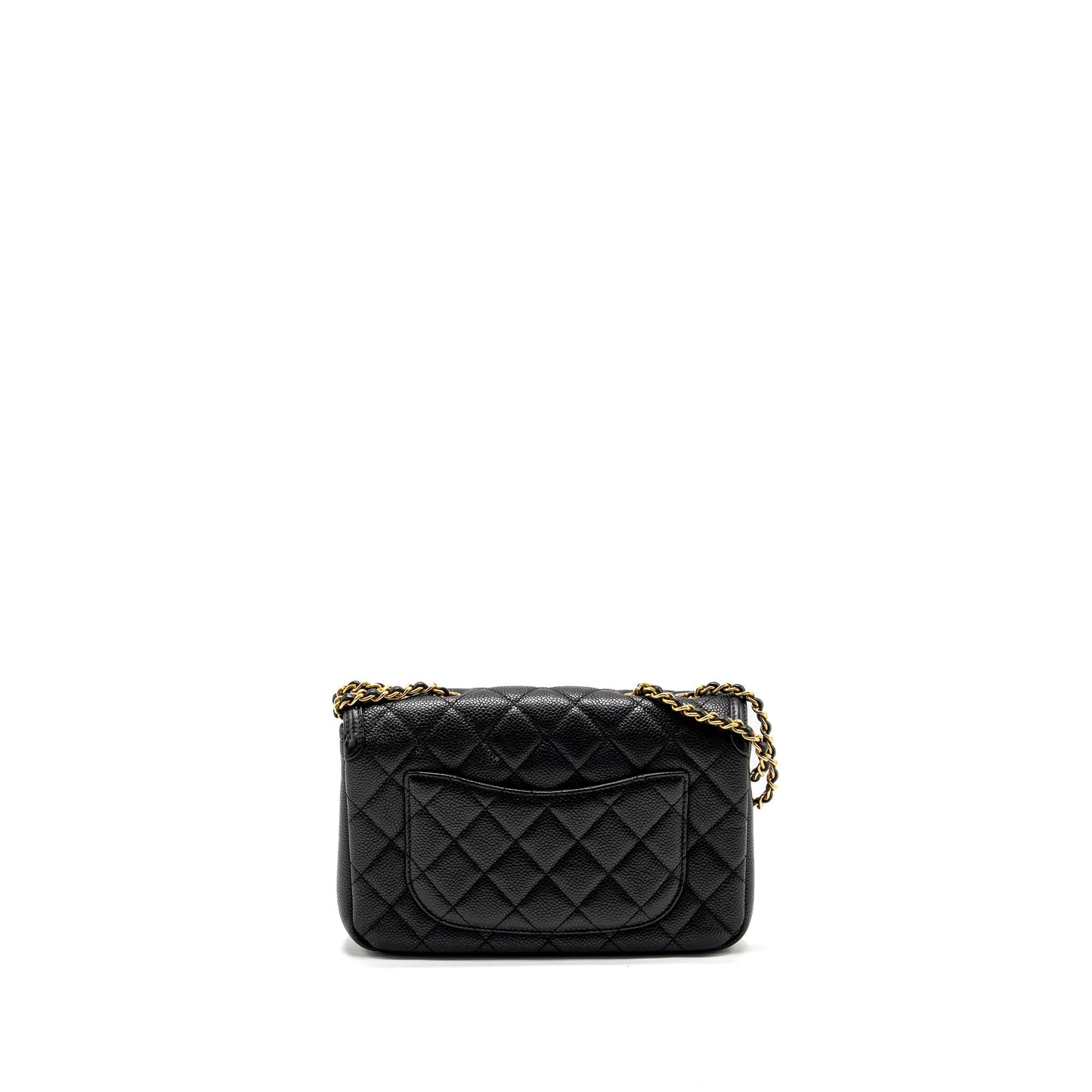 Chanel Filigree Flap Caviar GHW Black Shoulder Bag