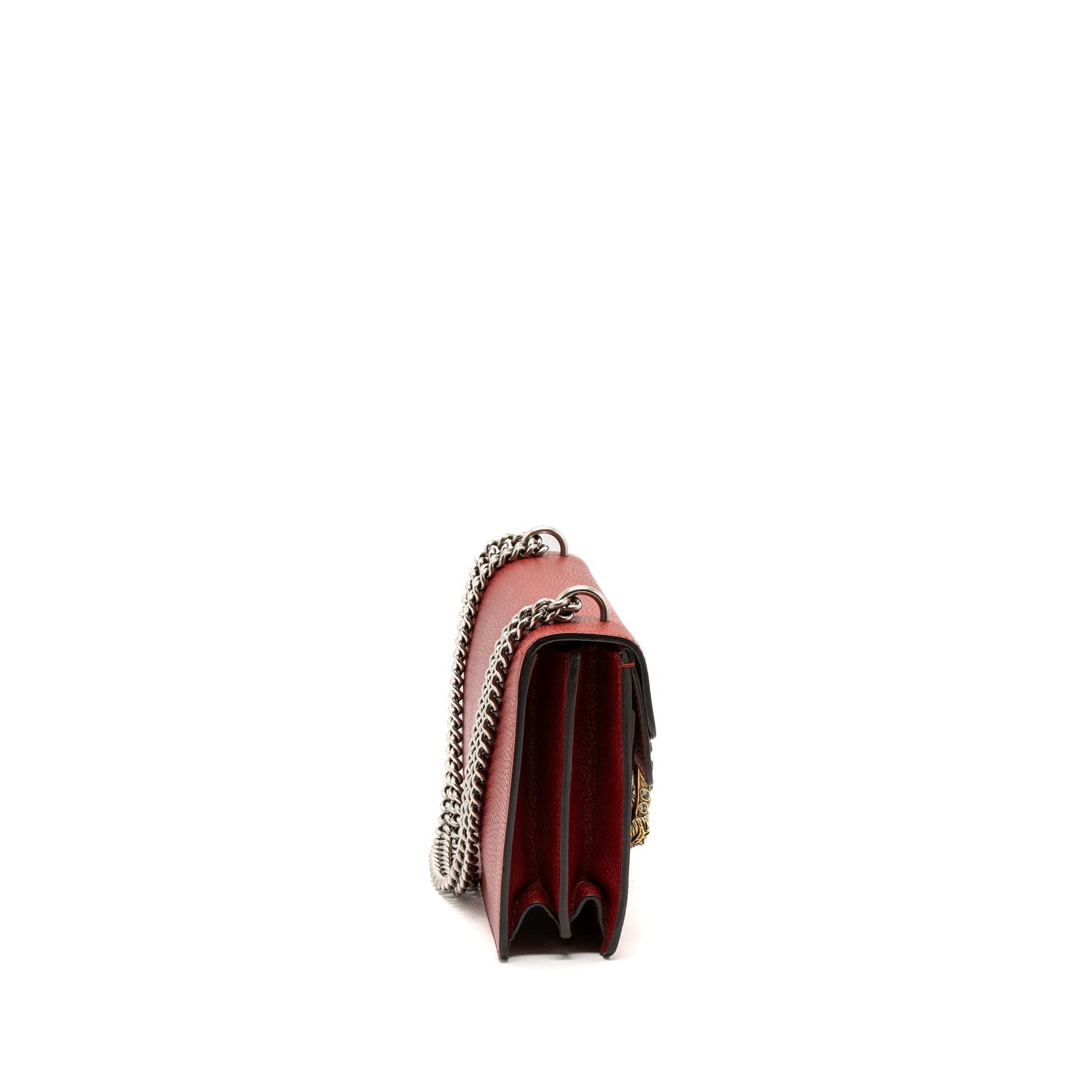 Gucci Dionysus Bag Calfskin Multicolour Hardware Red Small Travel Bag
