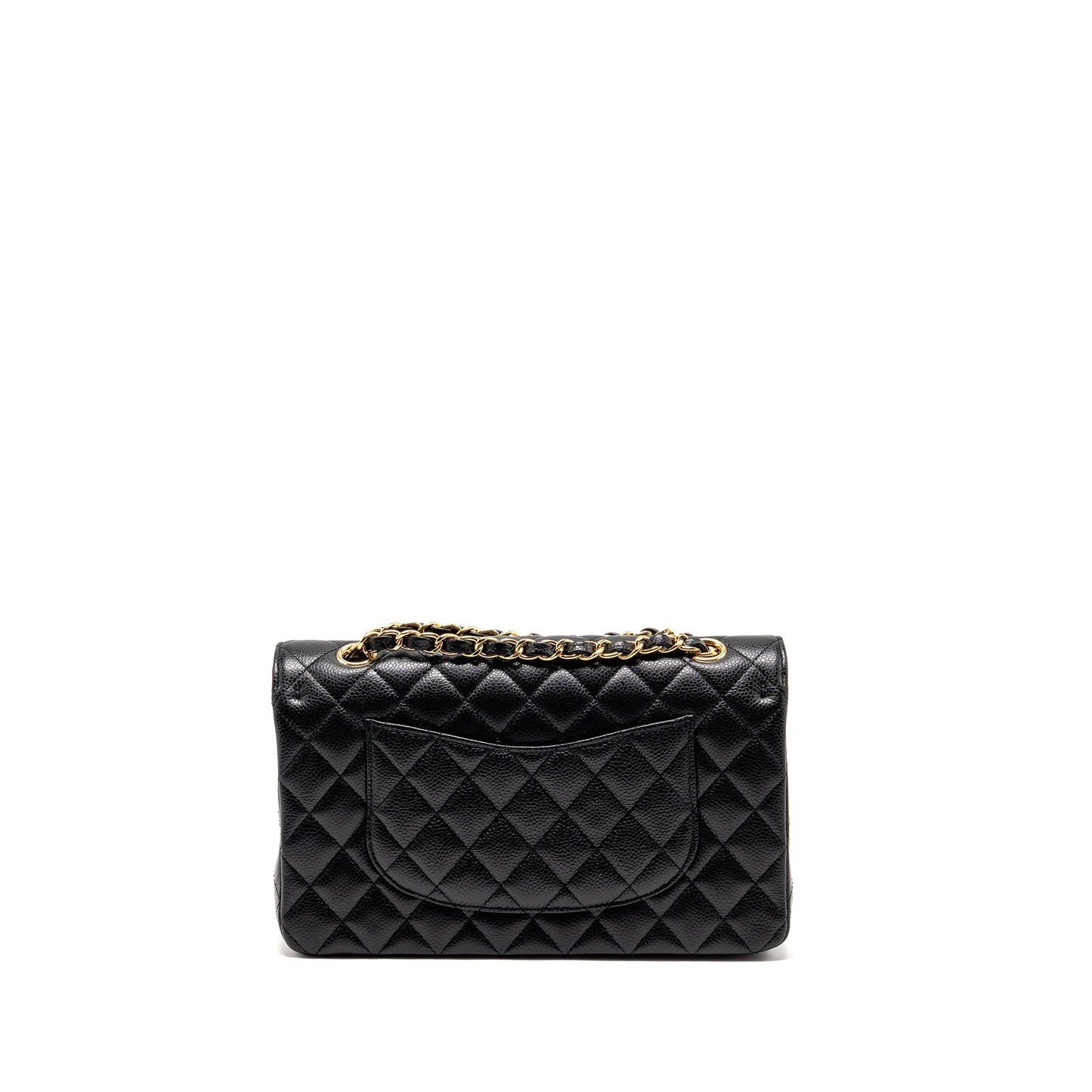 Chanel Classic Double Flap Caviar LGHW Black Shoulder Bag