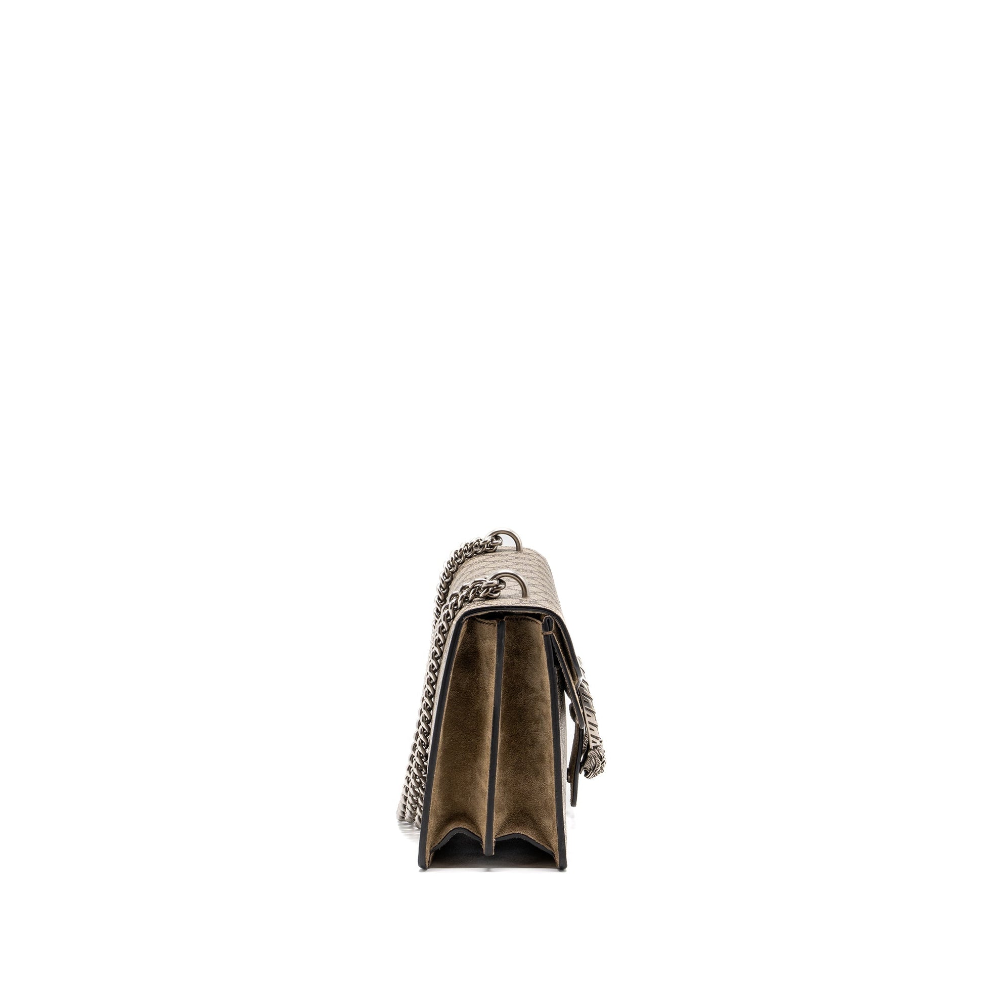 Gucci Dionysus Shoulder Bag Supreme Beige Shw Leather Canvas Shw 1