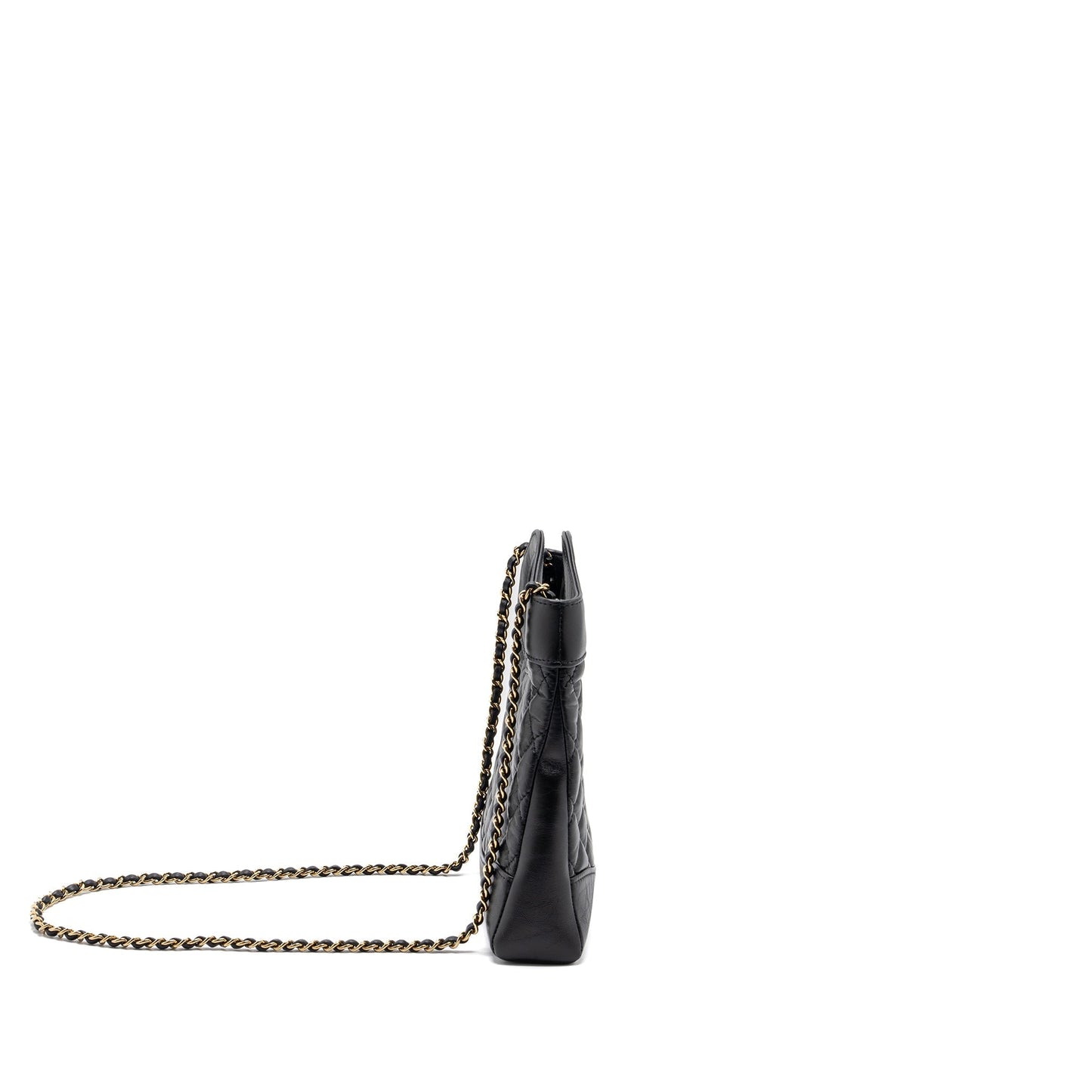 Chanel 23A 31 Calfskin LGHW Microchip Black Mini Bag Black Lghwmicrochip