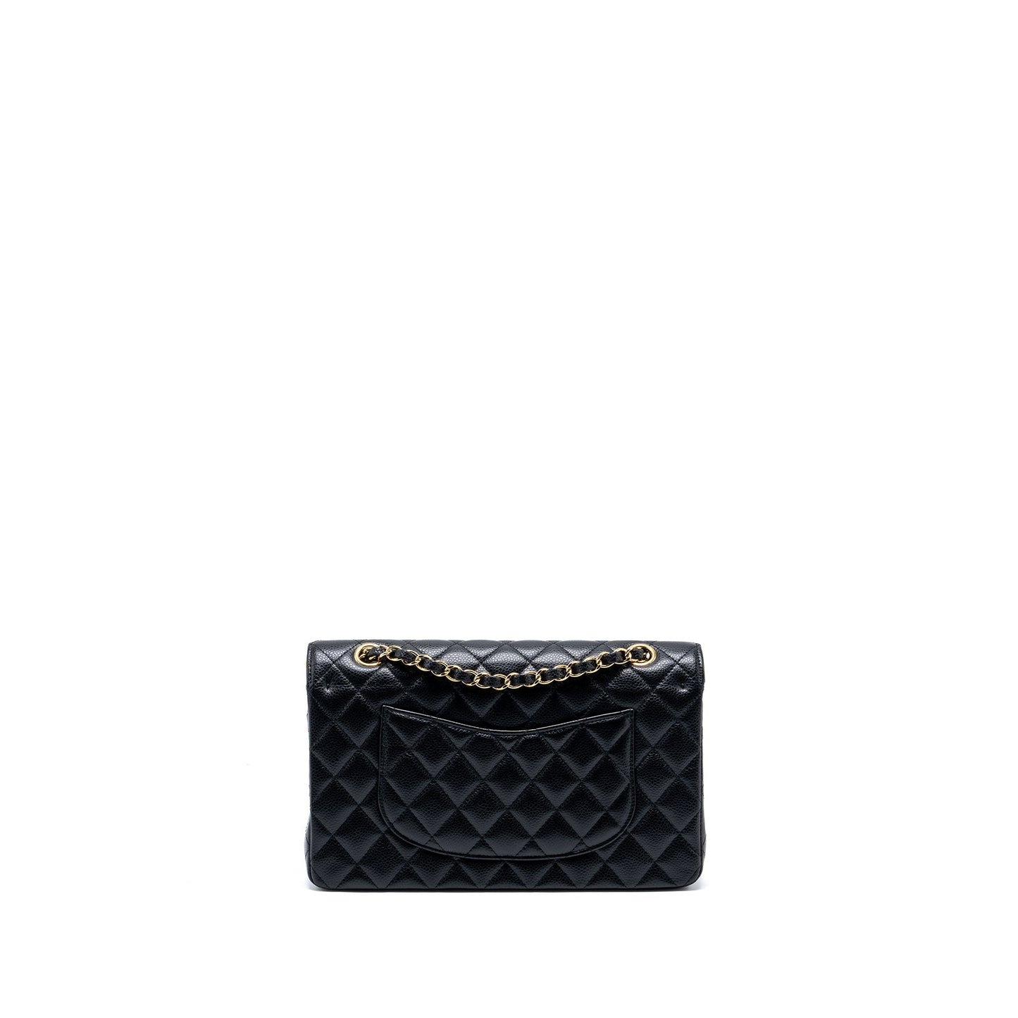 Chanel classic double flap caviar GHW Black Shoulder Bag Ghwmicrochip 2