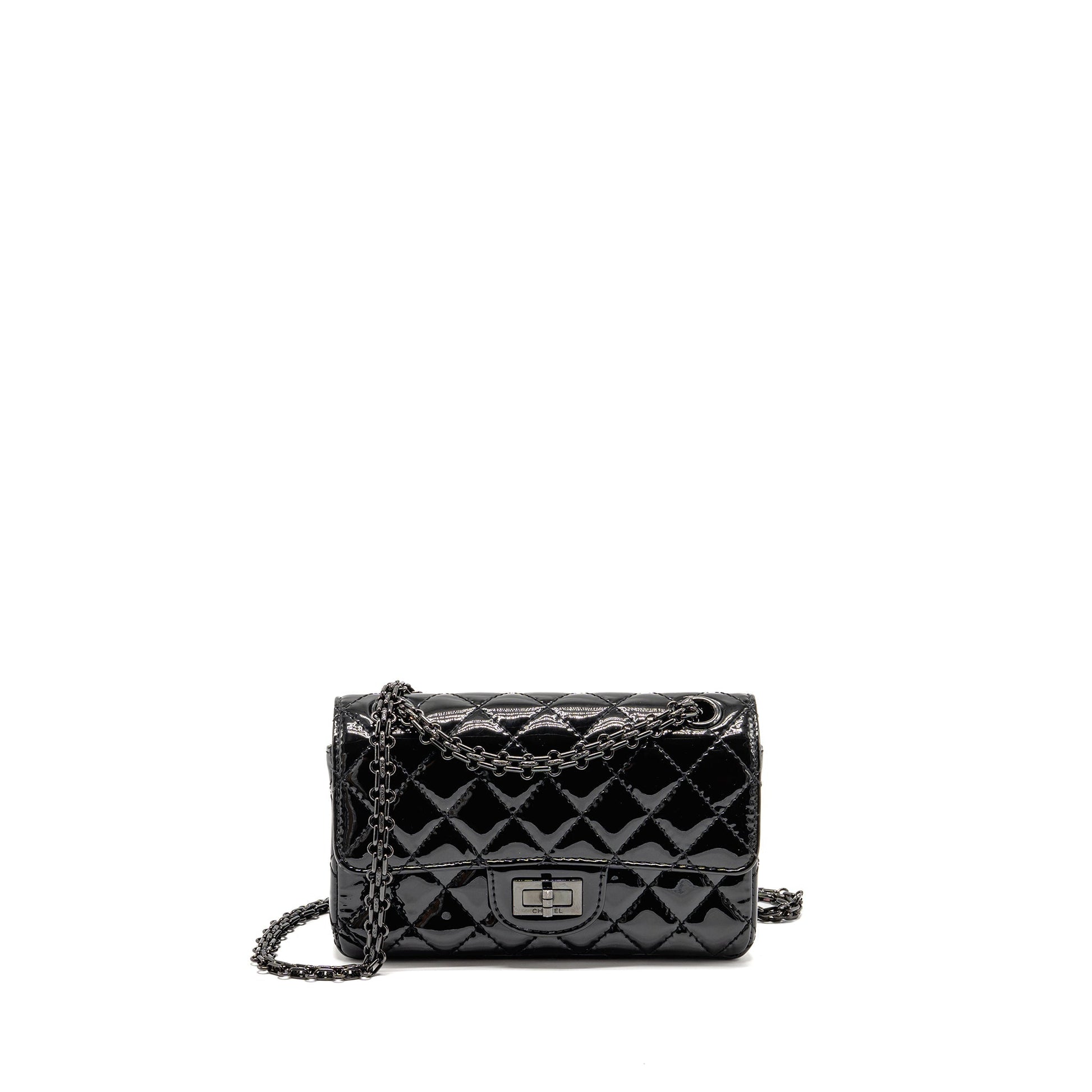 Chanel 2.55 Reissue Patent SO Black Mini Bag