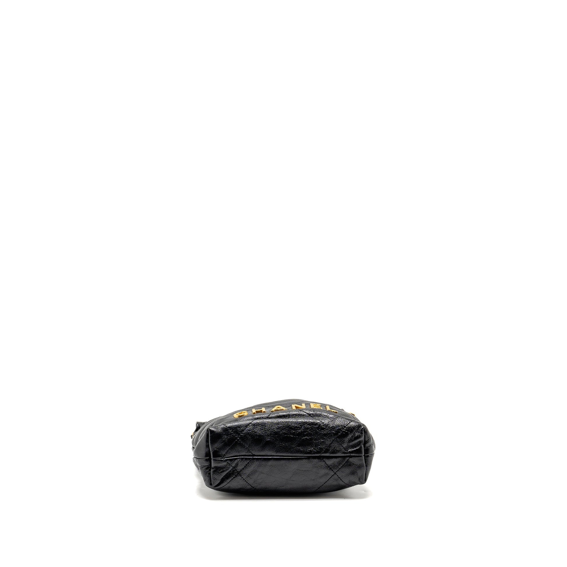 Chanel 23s 22 Pearl Shiny Calfskin GHW Mini Bag Ghw Microchip