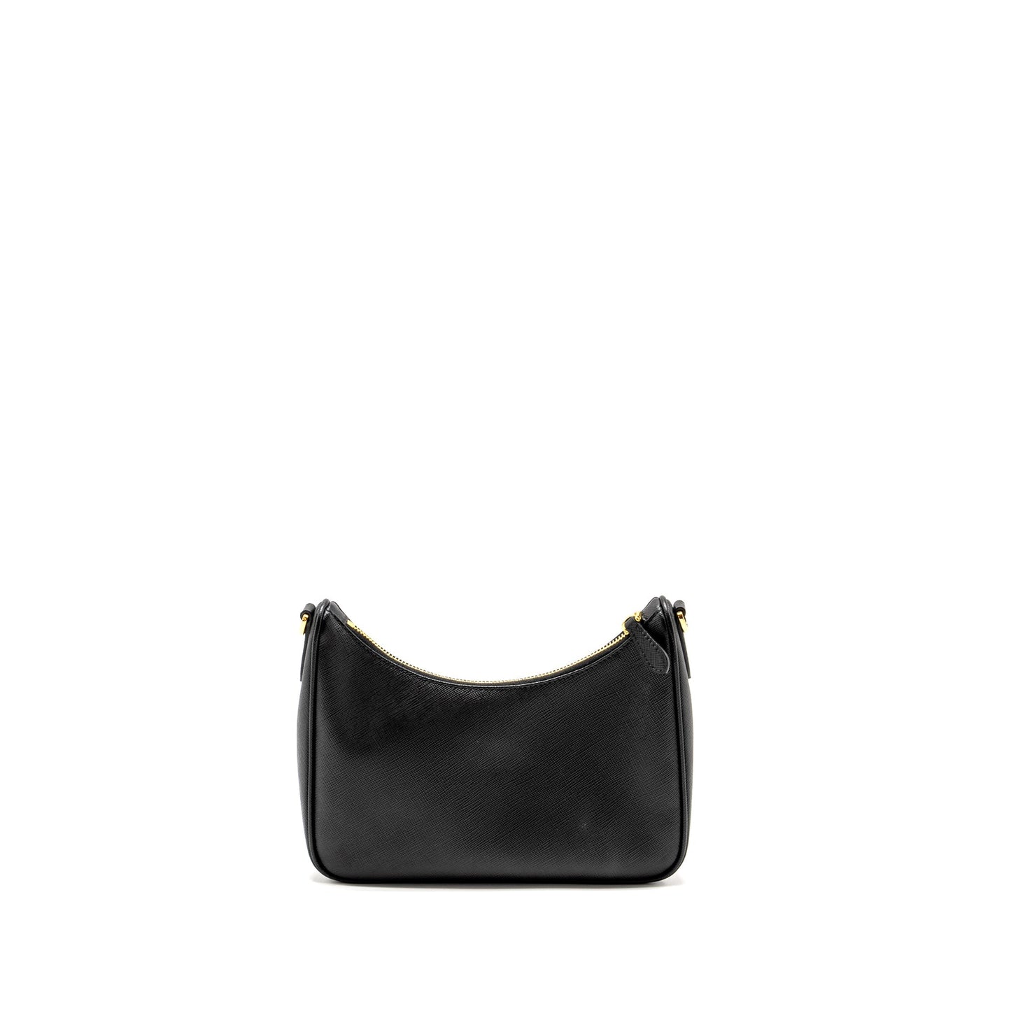 Prada Re Edition Saffiano Handbag Leather Black Travel Bag