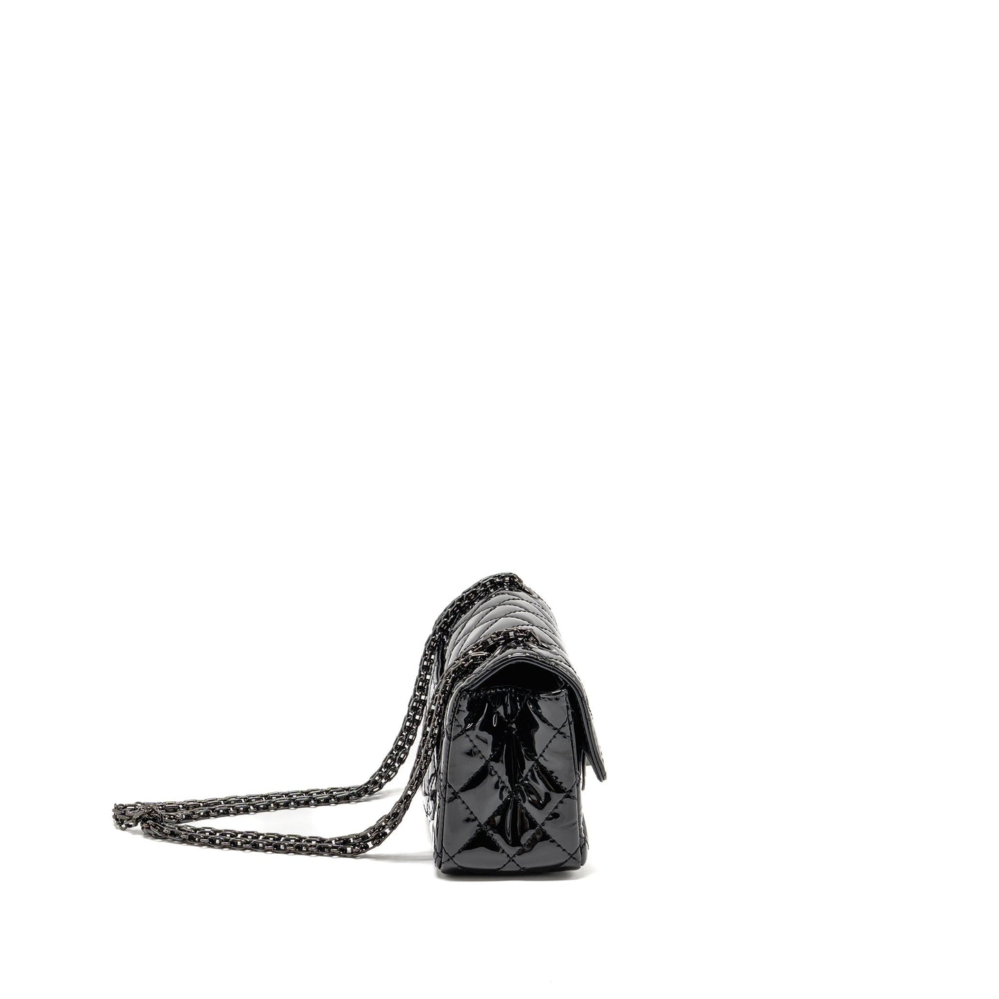 Chanel 2.55 Reissue Patent SO Black Mini Bag