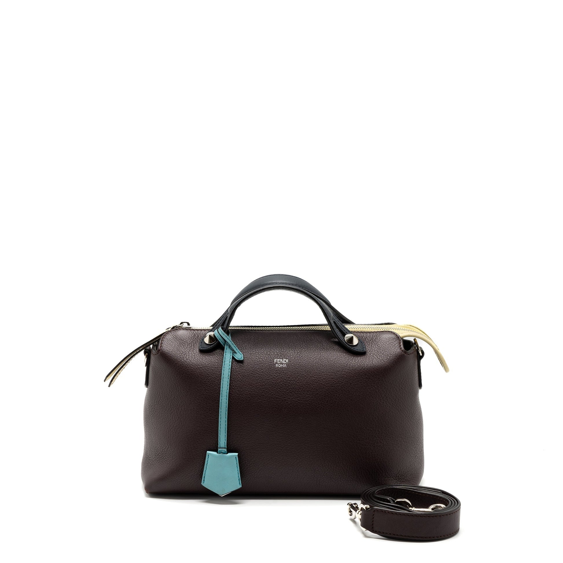 Fendi By The Way Purse Calfskin Multicolour Travel Bag