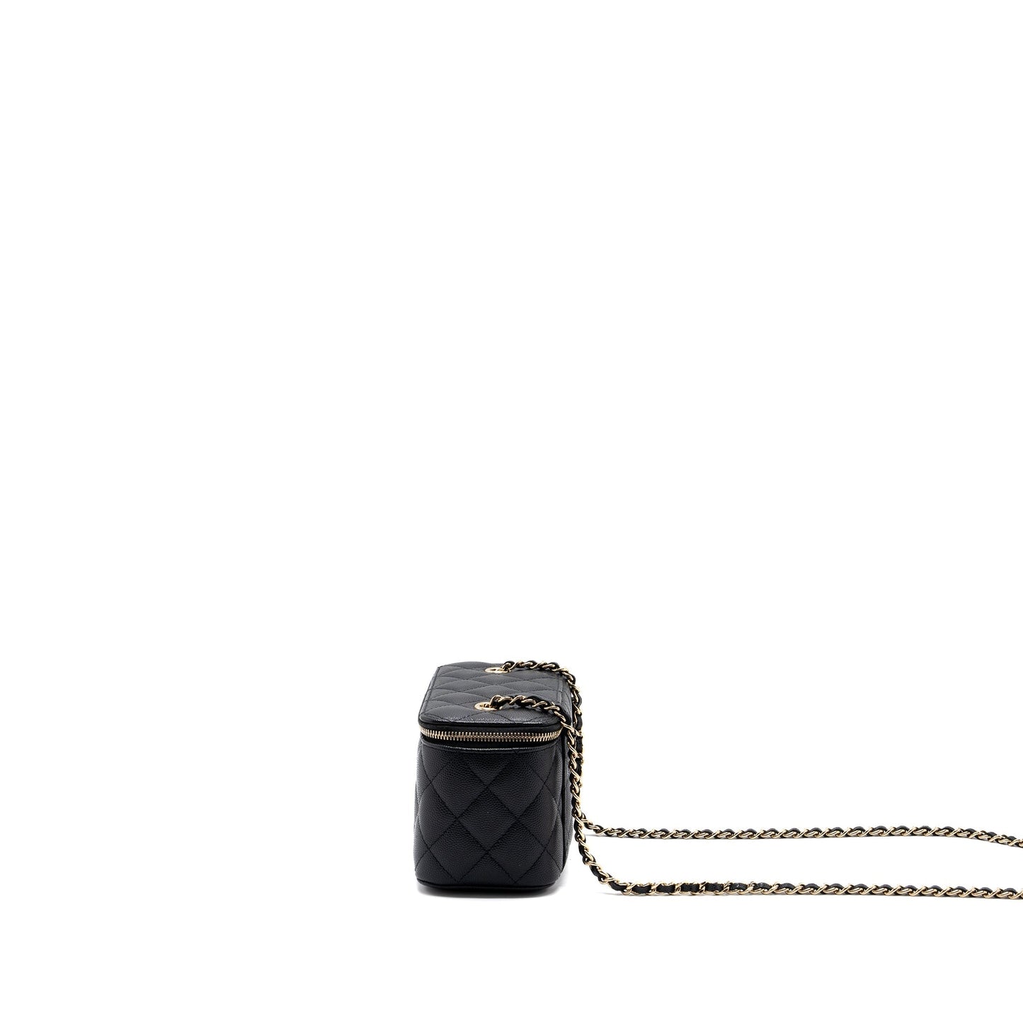 Chanel Long Vanity Caviar LGHW Black Handbag Lghw 1