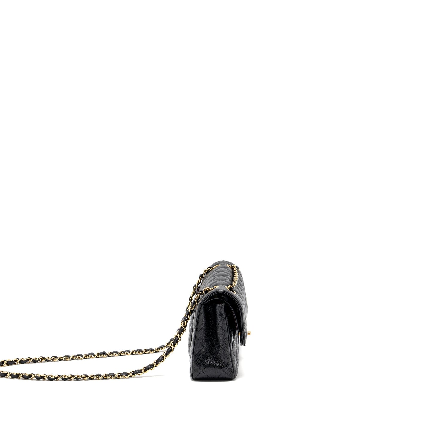 Chanel classic double flap caviar GHW Black Small Shoulder Bag Ghw 5