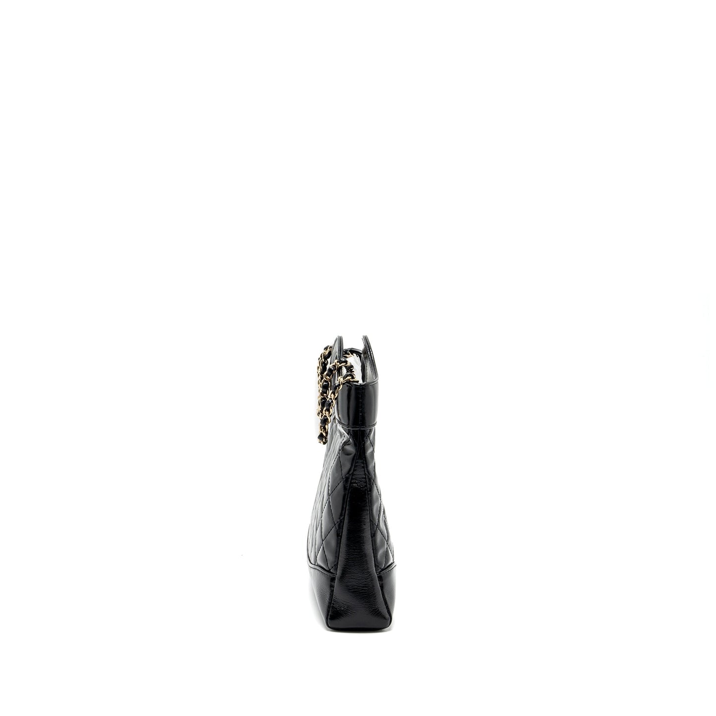 Chanel 23C 31 shiny calfskin LGHW microchip Black Mini Bag