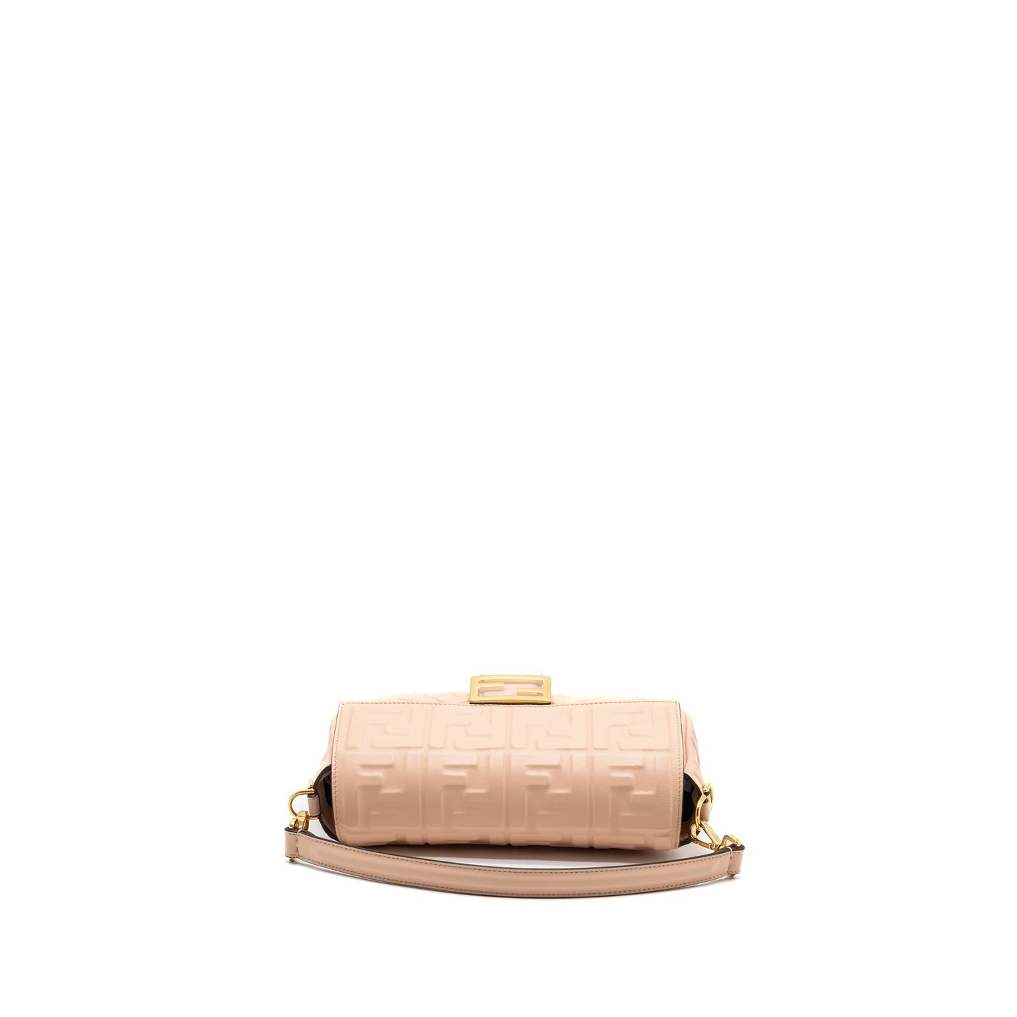 Fendi Baguette Purse Light Lambskin Pink Shoulder Bag